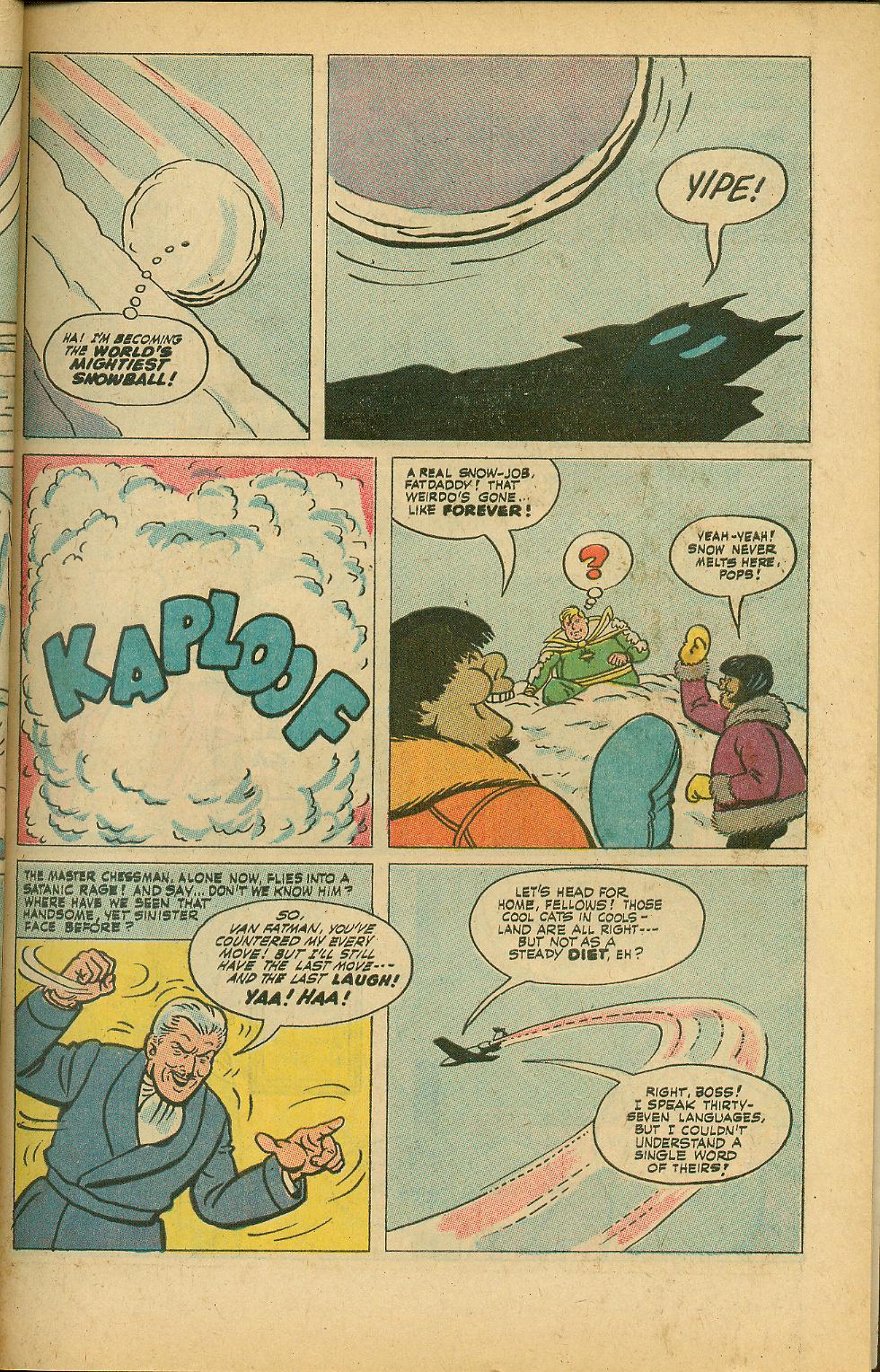 Read online Fatman, The Human Flying Saucer comic -  Issue #3 - 29