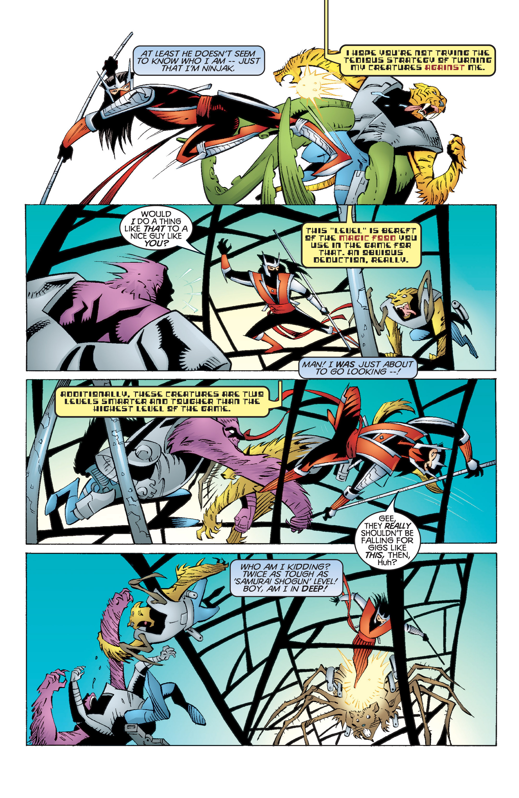 Read online Ninjak (1997) comic -  Issue #9 - 14