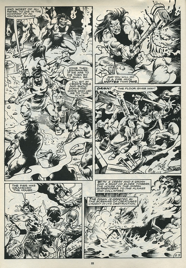 Read online The Savage Sword Of Conan comic -  Issue #172 - 24