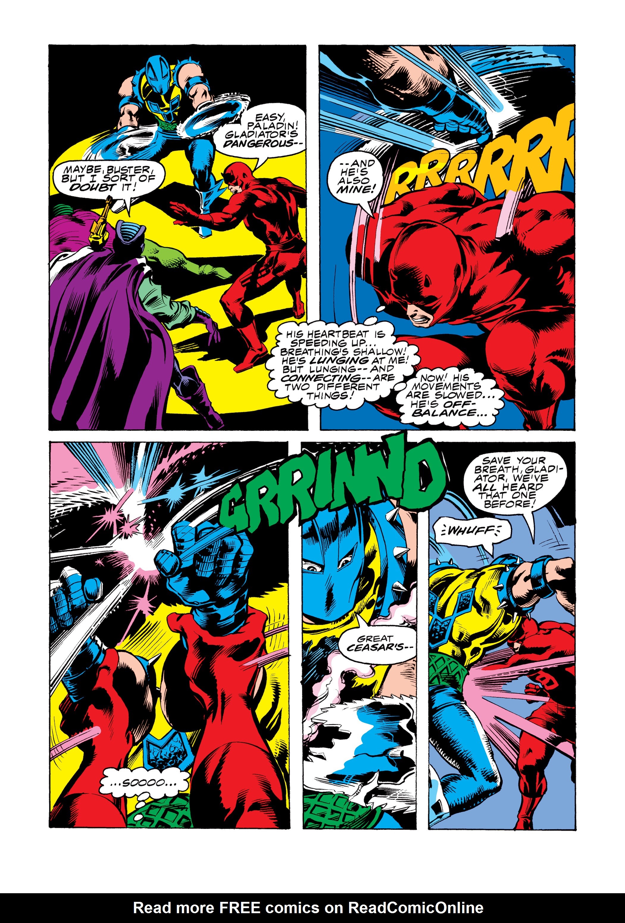 Read online Marvel Masterworks: Daredevil comic -  Issue # TPB 14 (Part 3) - 2