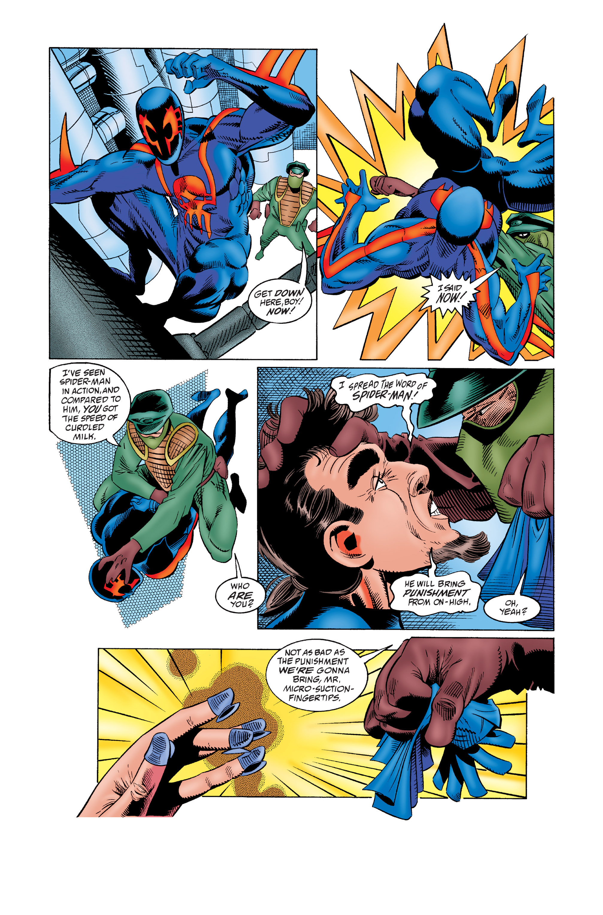 Read online Spider-Man 2099 (1992) comic -  Issue #9 - 16