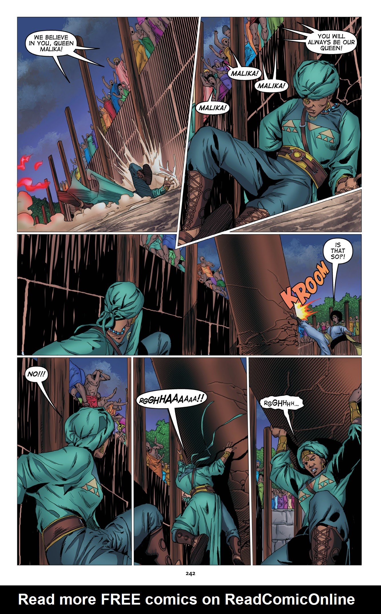Read online Malika: Warrior Queen comic -  Issue # TPB 1 (Part 3) - 44