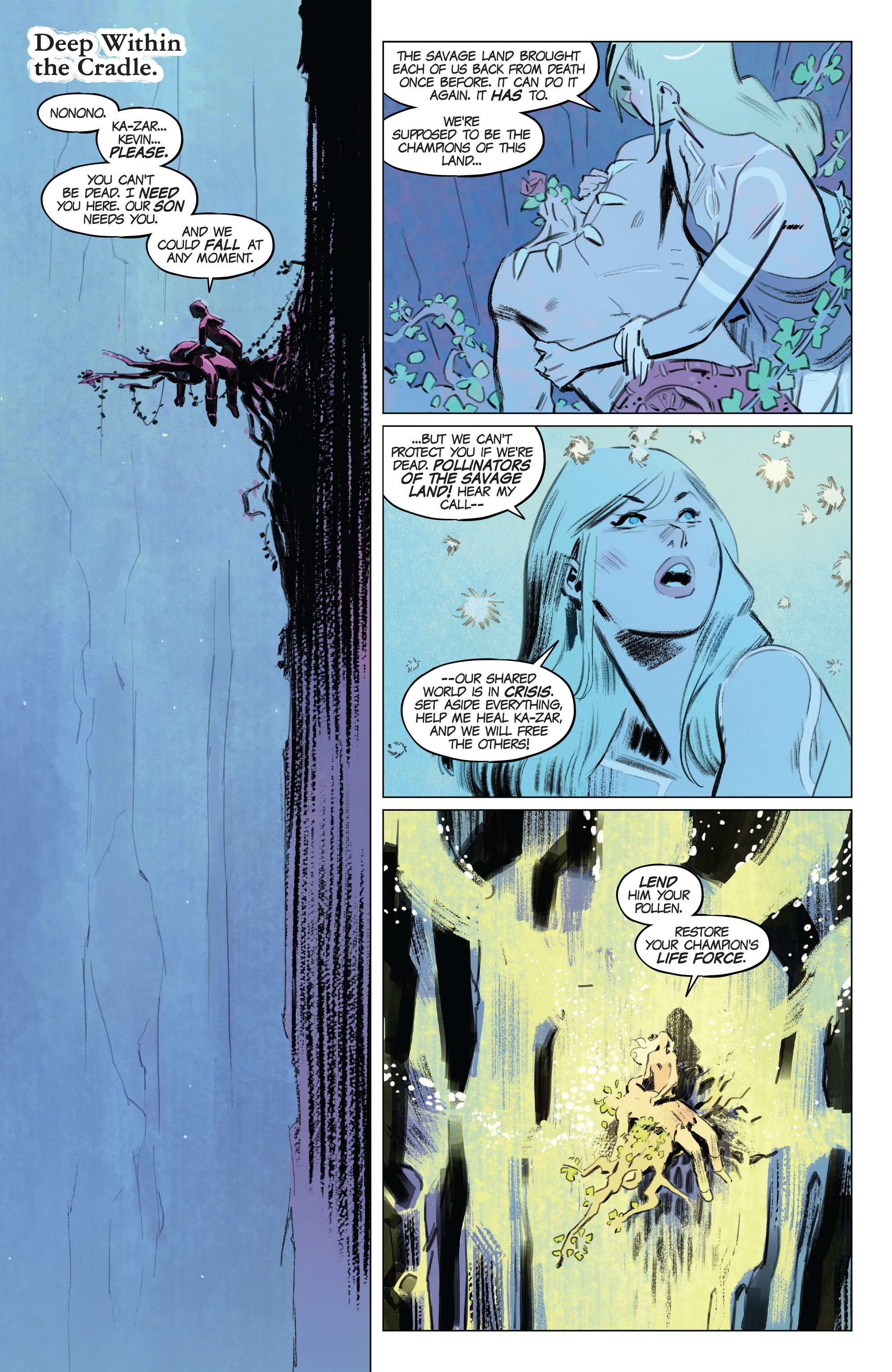 Read online Ka-Zar Lord of the Savage Land comic -  Issue #5 - 5