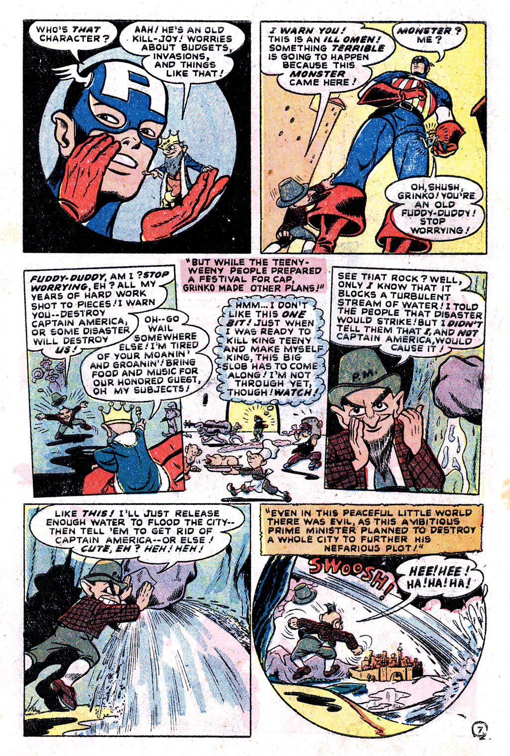 Read online Captain America Comics comic -  Issue #69 - 9