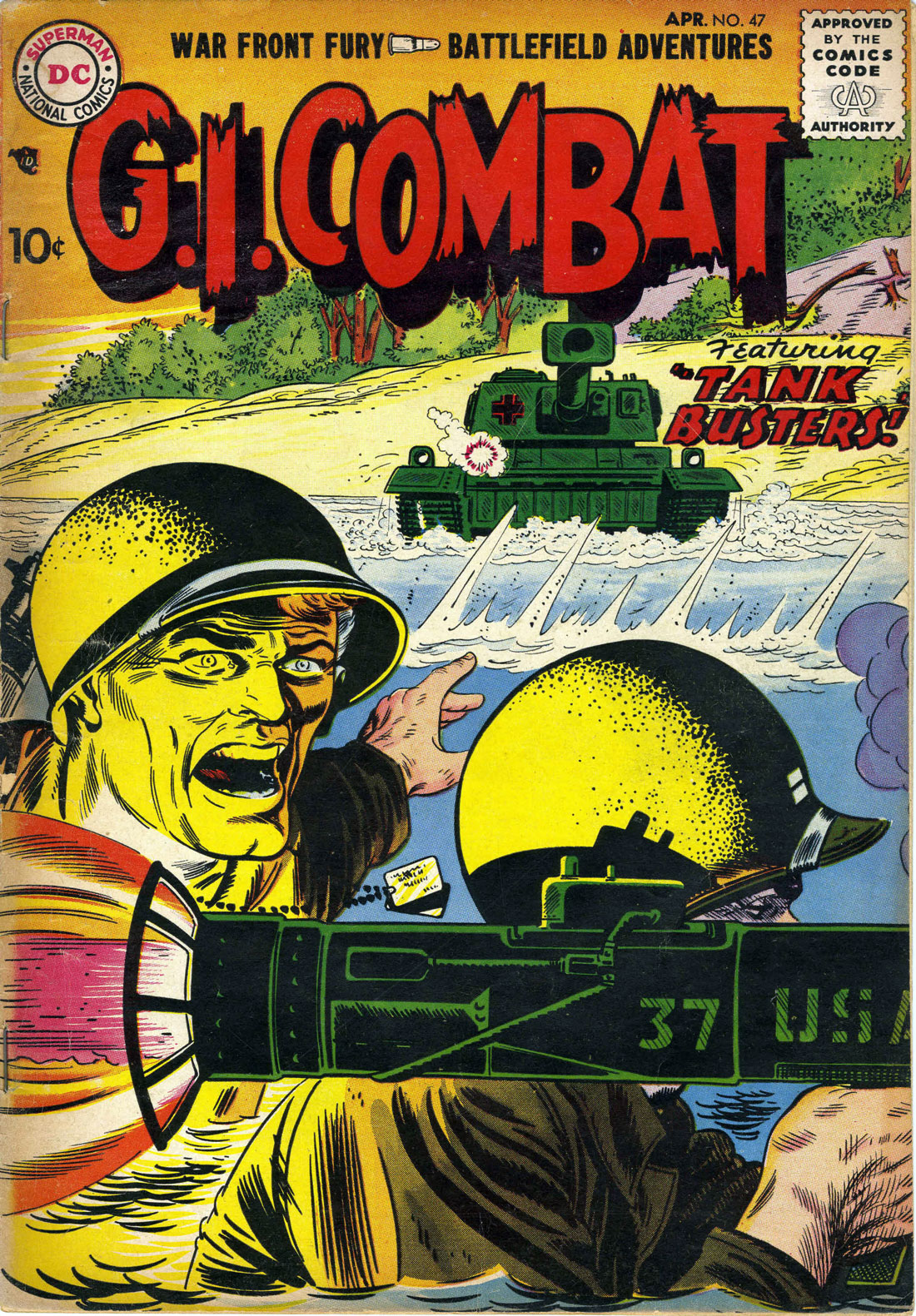 Read online G.I. Combat (1952) comic -  Issue #47 - 1