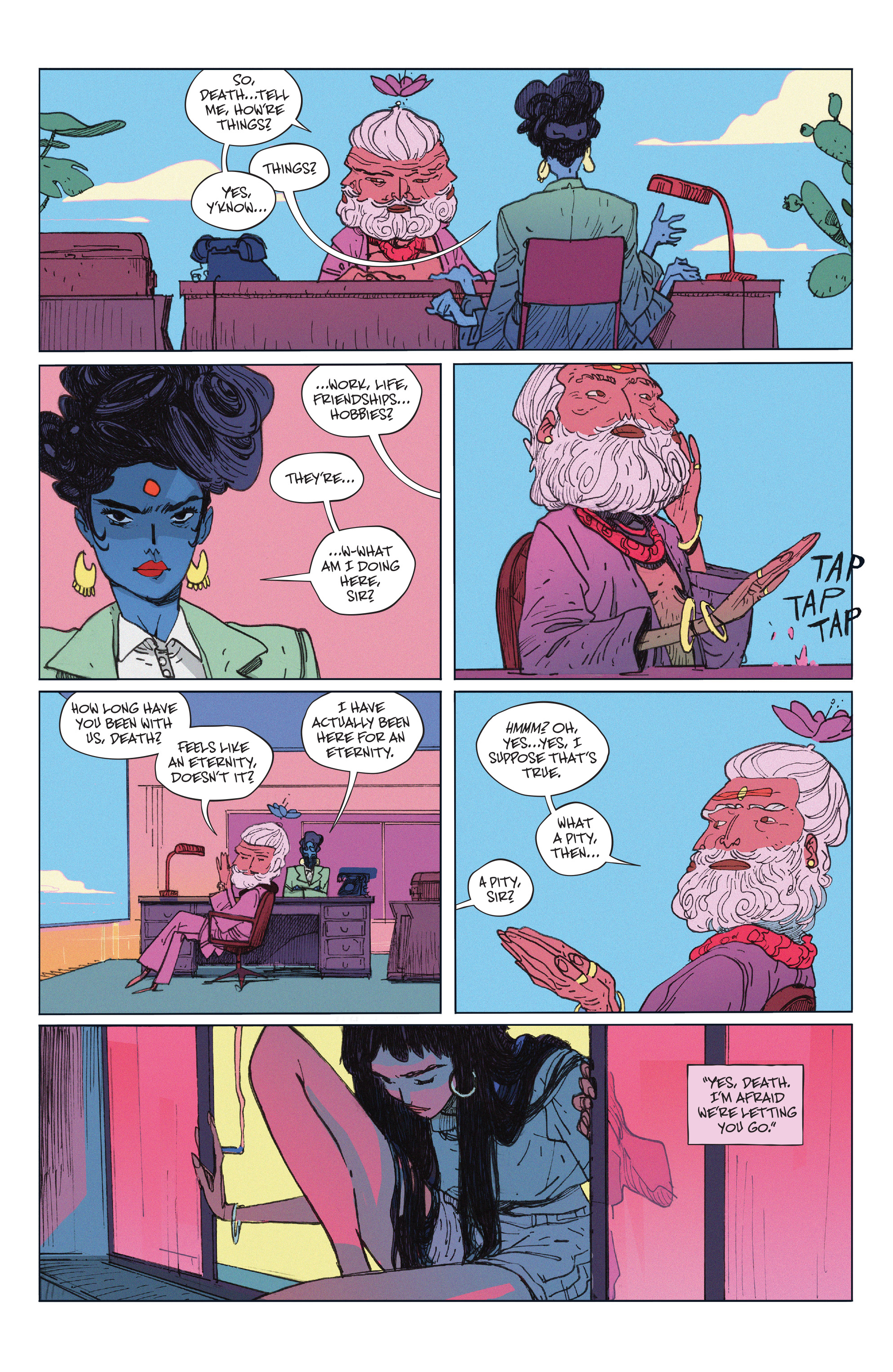 Read online The Many Deaths of Laila Starr comic -  Issue #1 - 8