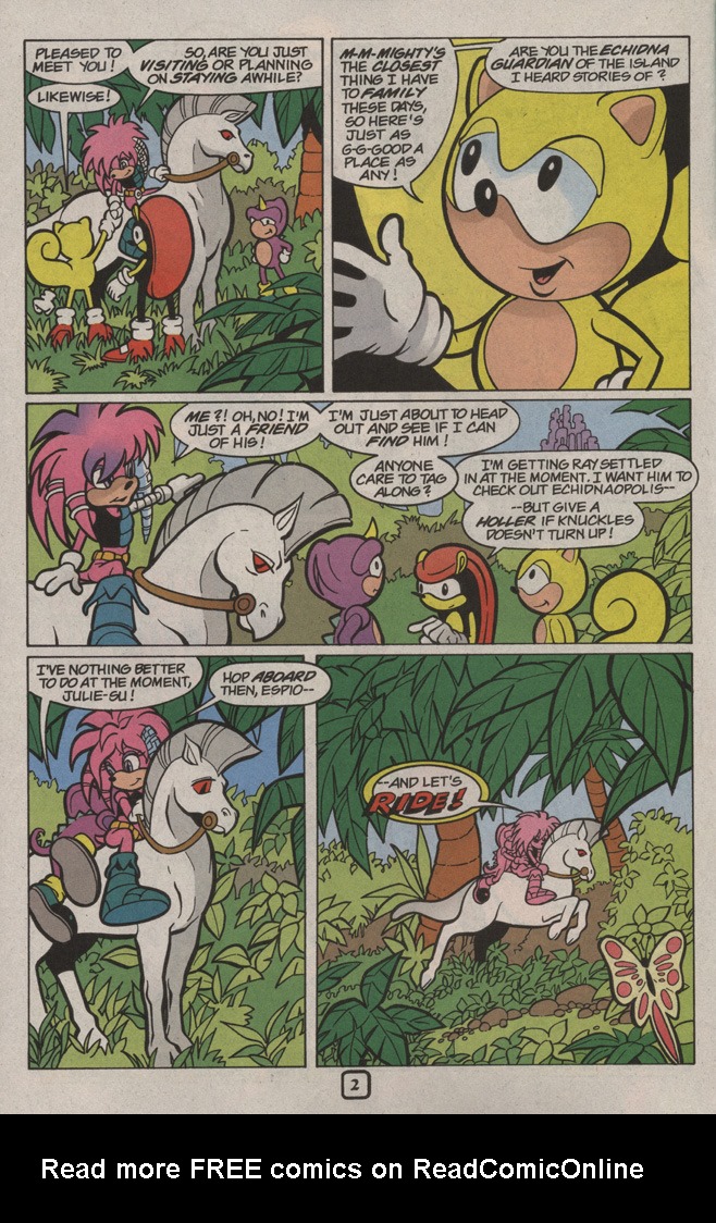 Read online Knuckles the Echidna comic -  Issue #30 - 24