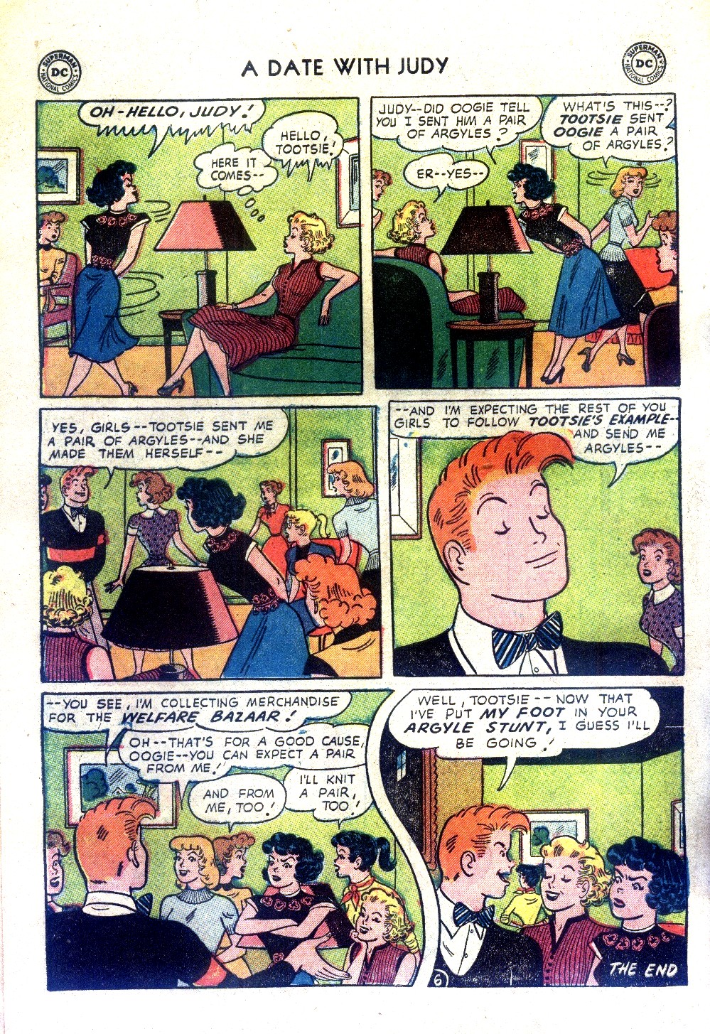 Read online A Date with Judy comic -  Issue #36 - 8