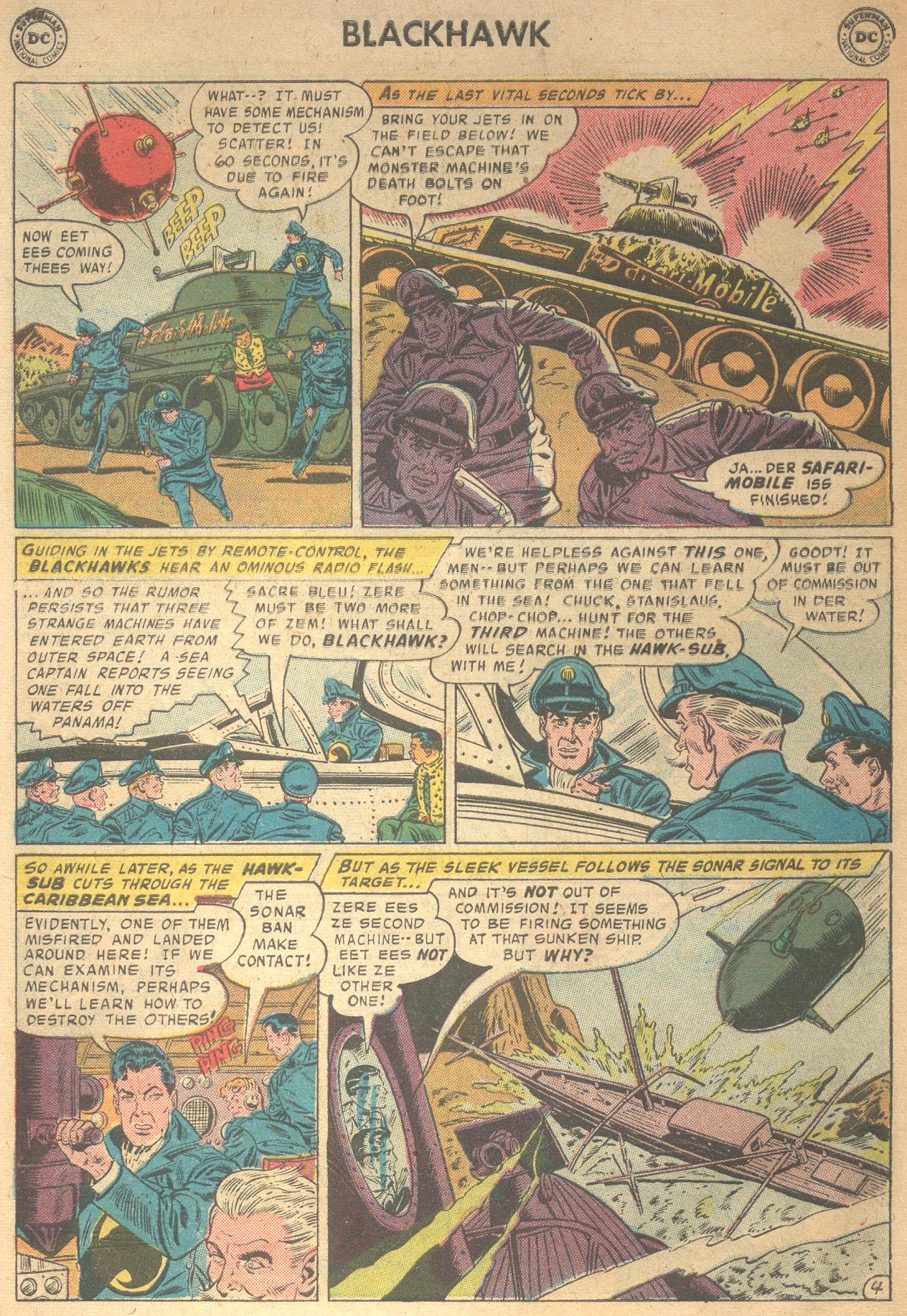 Read online Blackhawk (1957) comic -  Issue #124 - 28