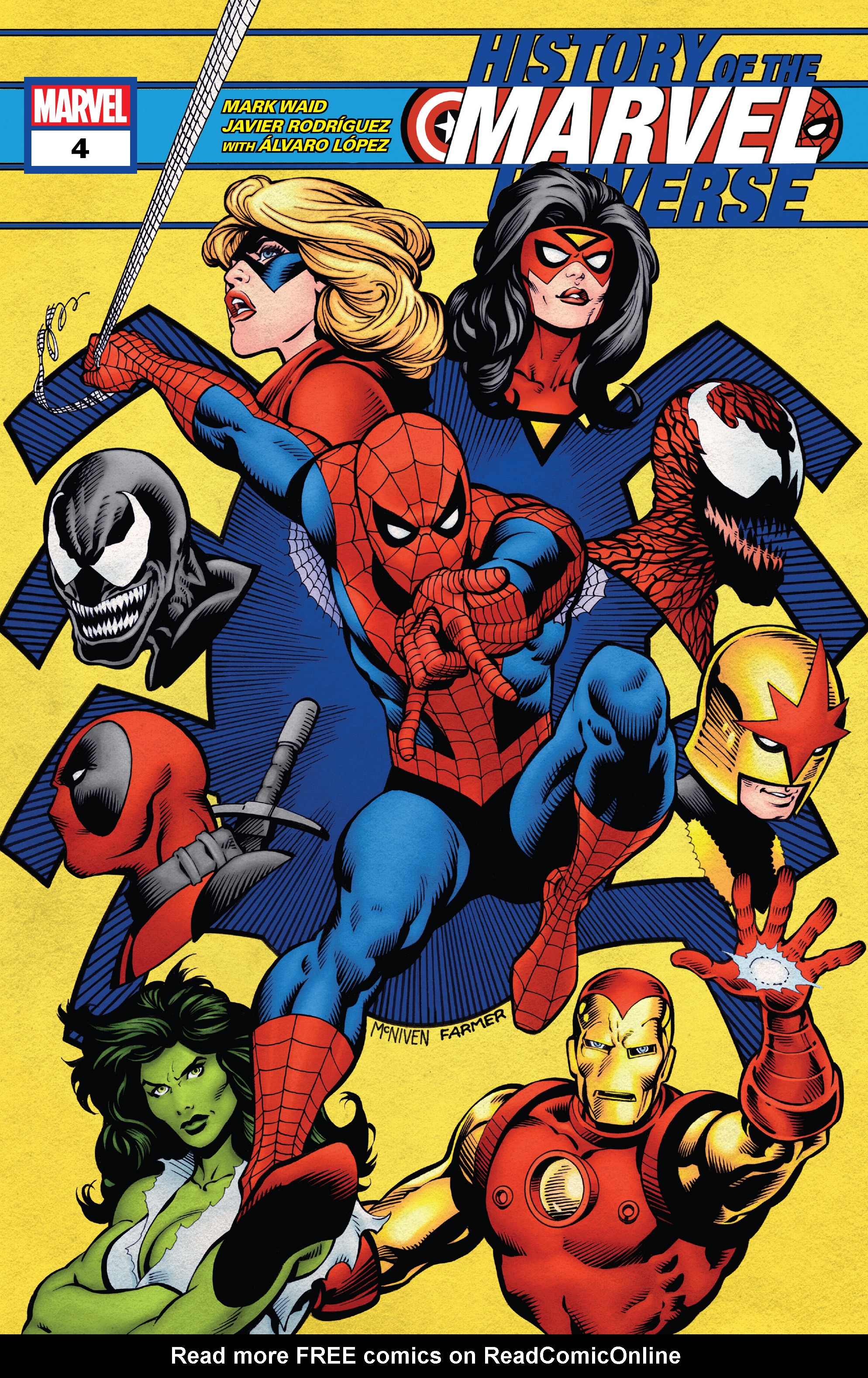 Read online History of the Marvel Universe (2019) comic -  Issue #4 - 1