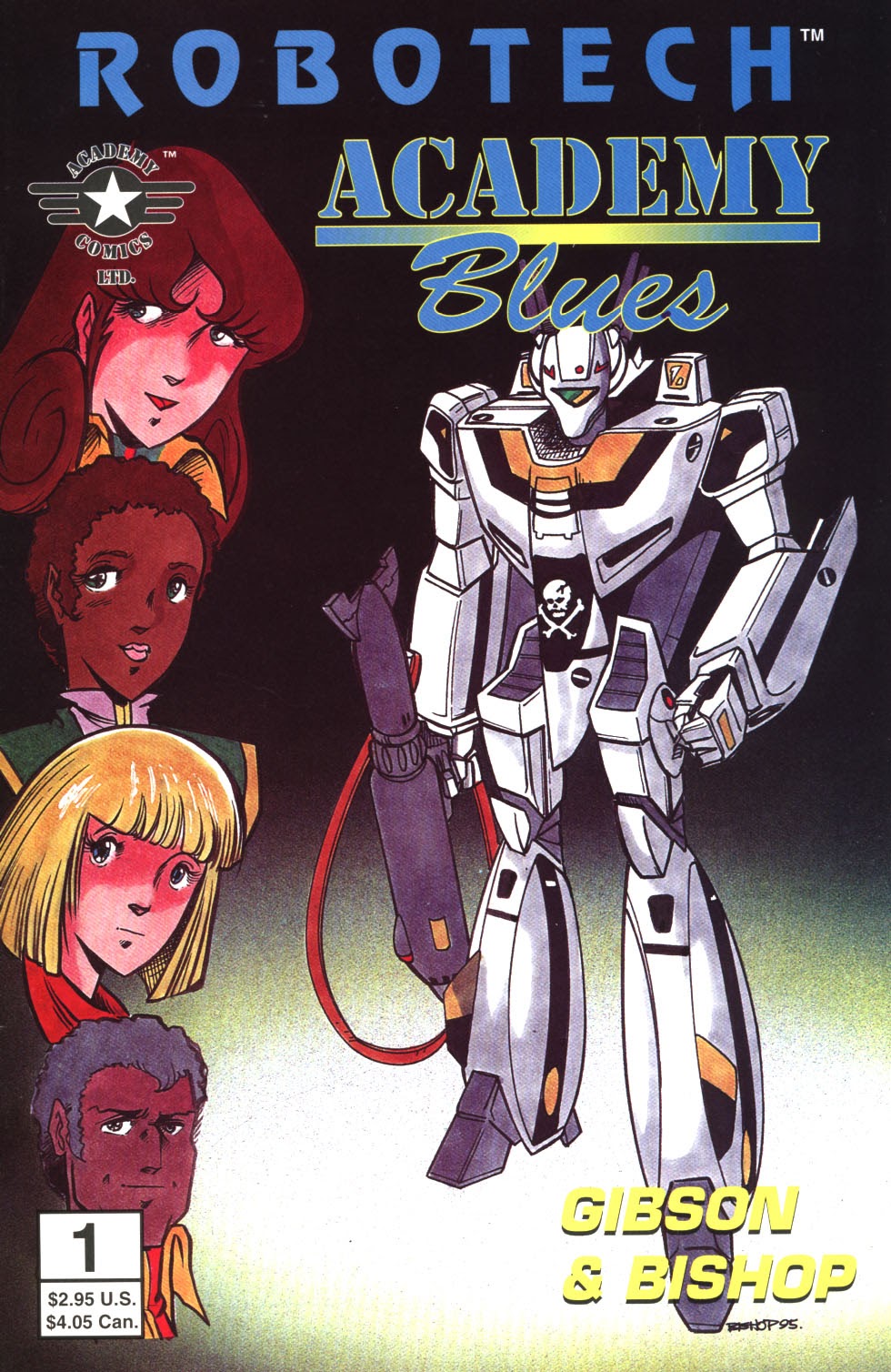 Read online Robotech Academy Blues comic -  Issue #1 - 1