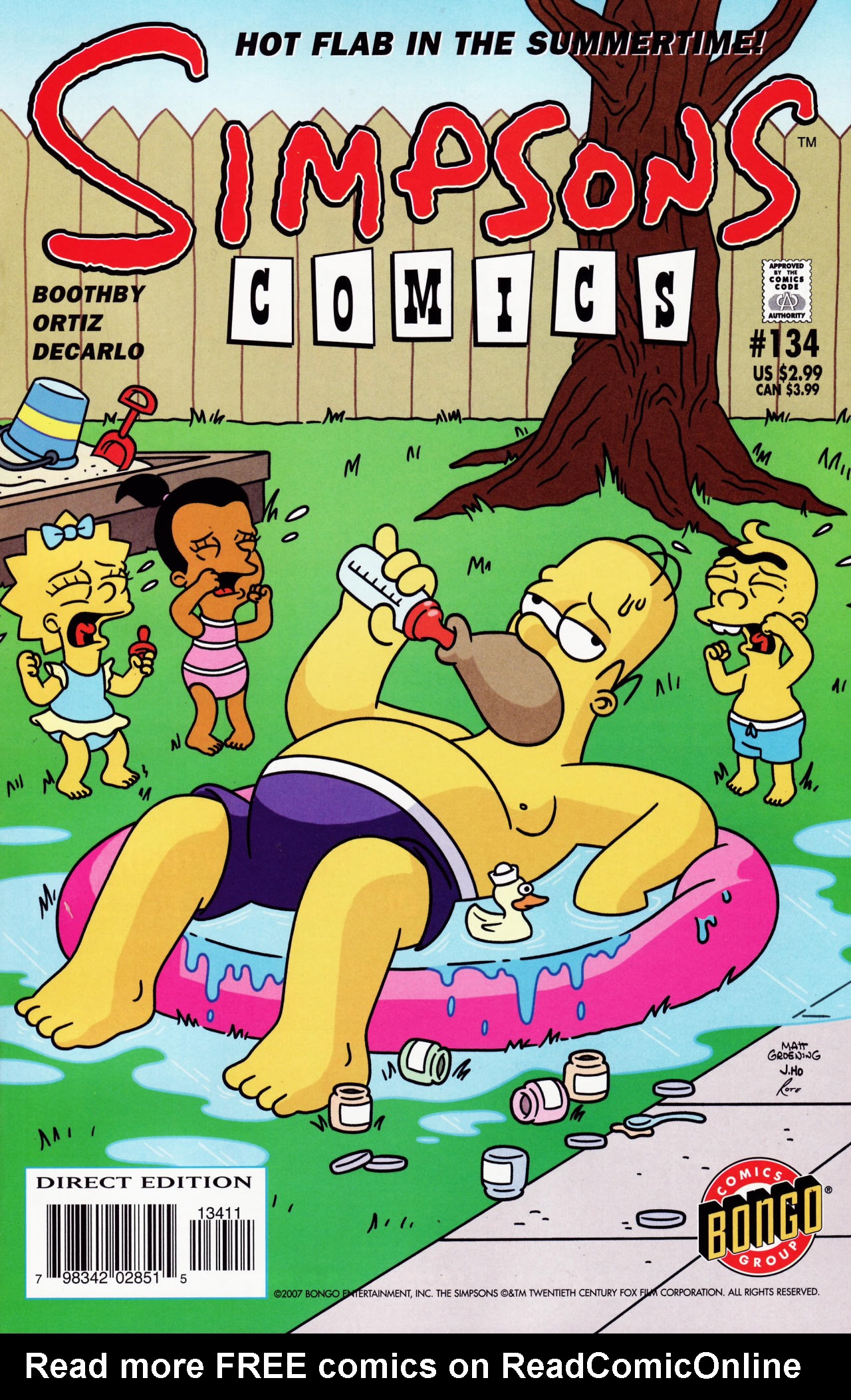 Read online Simpsons Comics comic -  Issue #134 - 1