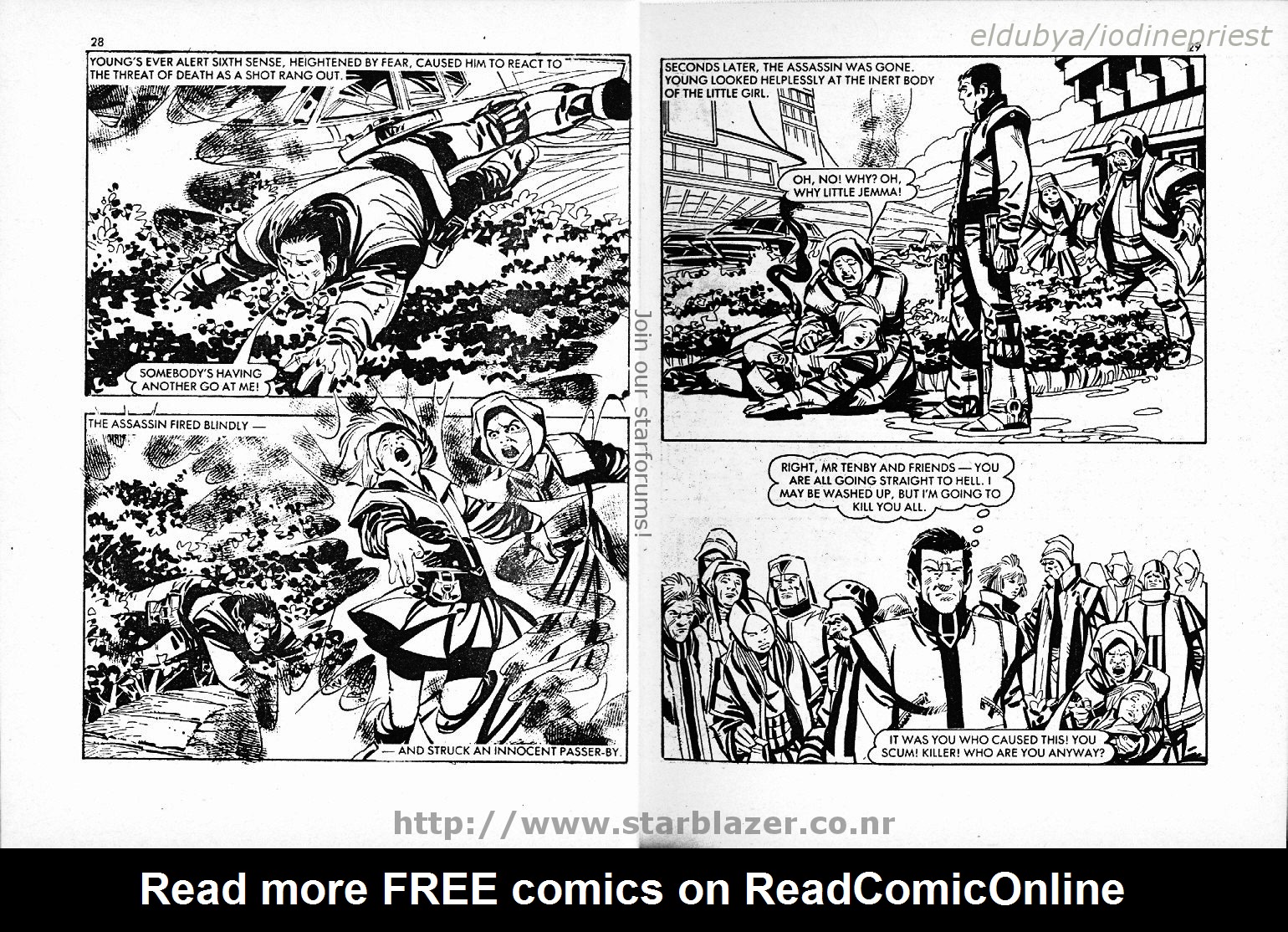 Read online Starblazer comic -  Issue #165 - 16
