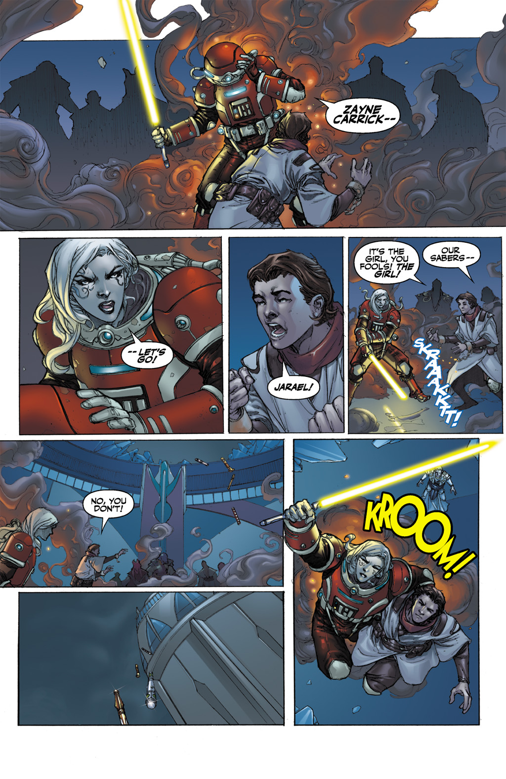 Read online Star Wars: Knights Of The Old Republic comic -  Issue #6 - 16