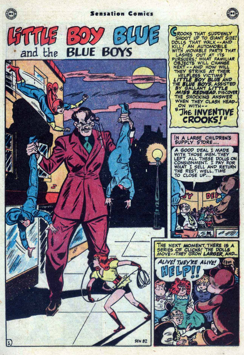 Read online Sensation (Mystery) Comics comic -  Issue #82 - 17