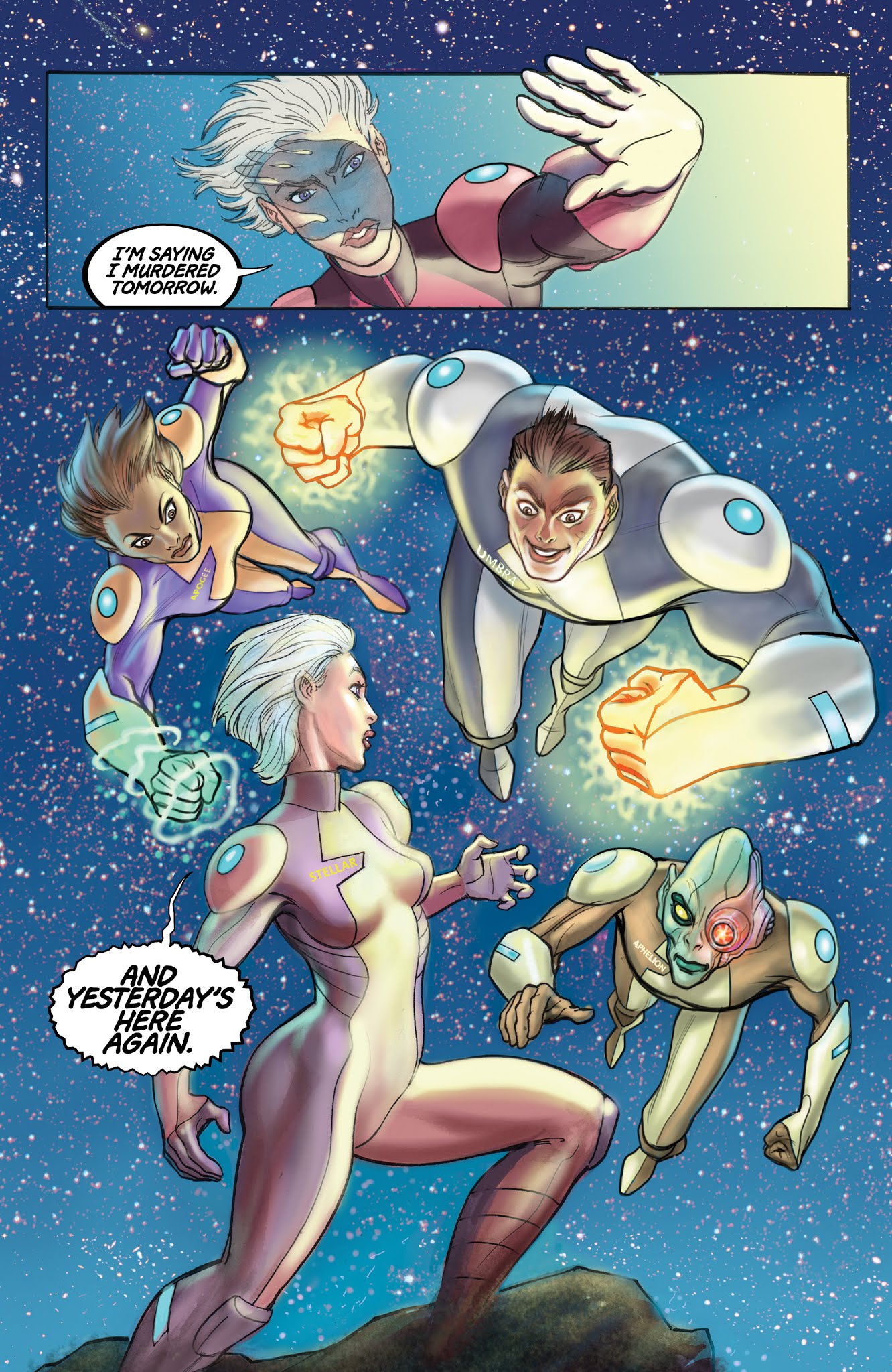 Read online Stellar comic -  Issue #1 - 21