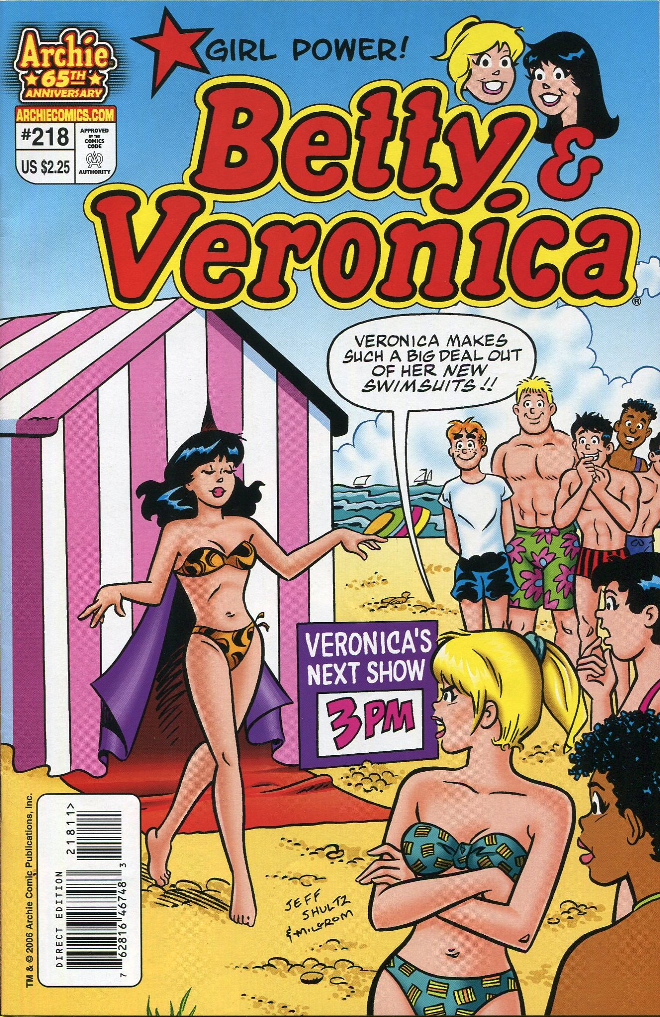 Read online Betty and Veronica (1987) comic -  Issue #218 - 1