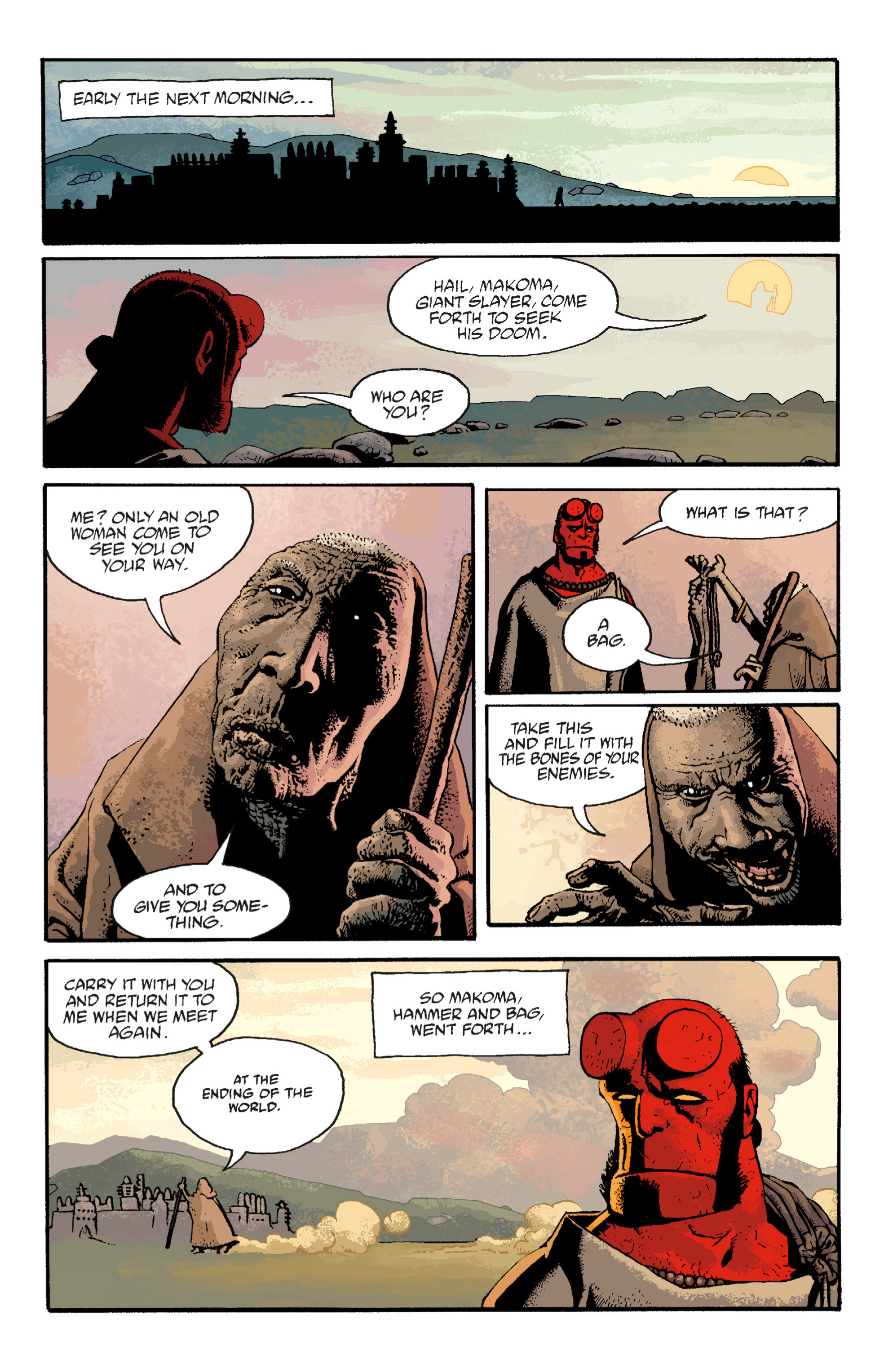 Read online Hellboy comic -  Issue #7 - 94
