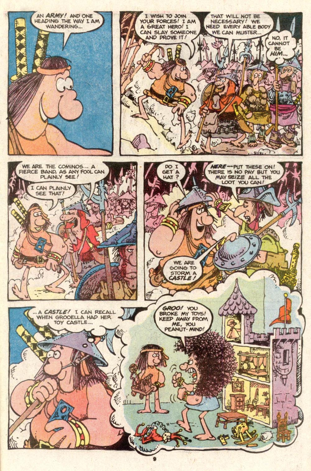 Read online Sergio Aragonés Groo the Wanderer comic -  Issue #18 - 9