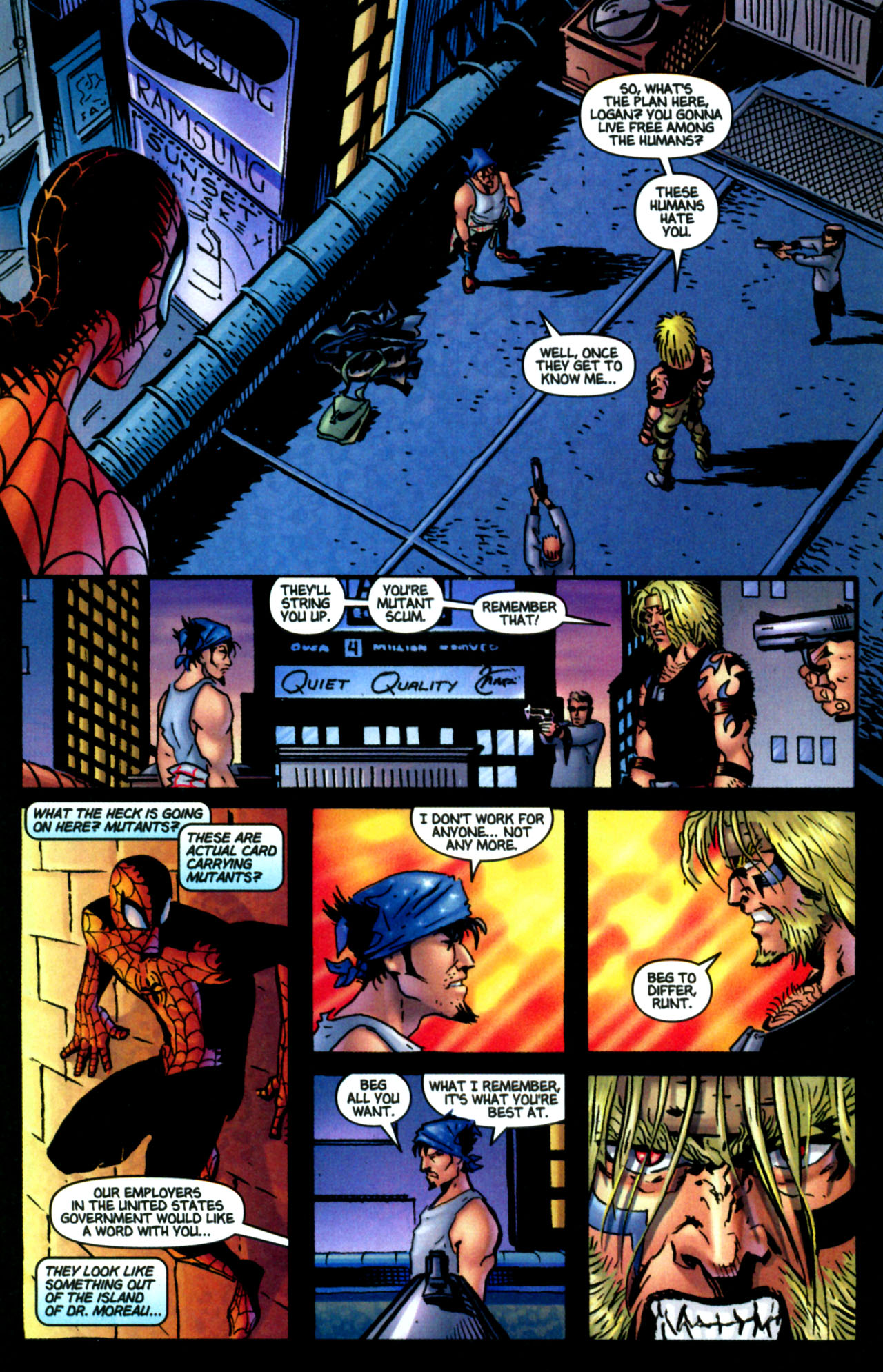 Read online Ultimate Marvel Team-Up comic -  Issue #1 - 21