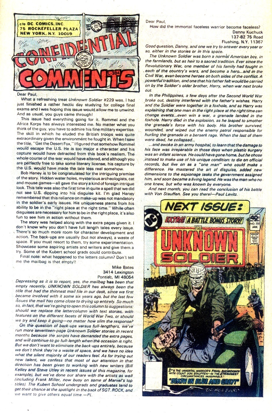 Read online Unknown Soldier (1977) comic -  Issue #234 - 33