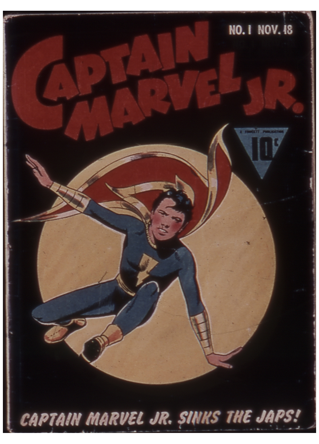 Read online Captain Marvel, Jr. comic -  Issue #1 - 1