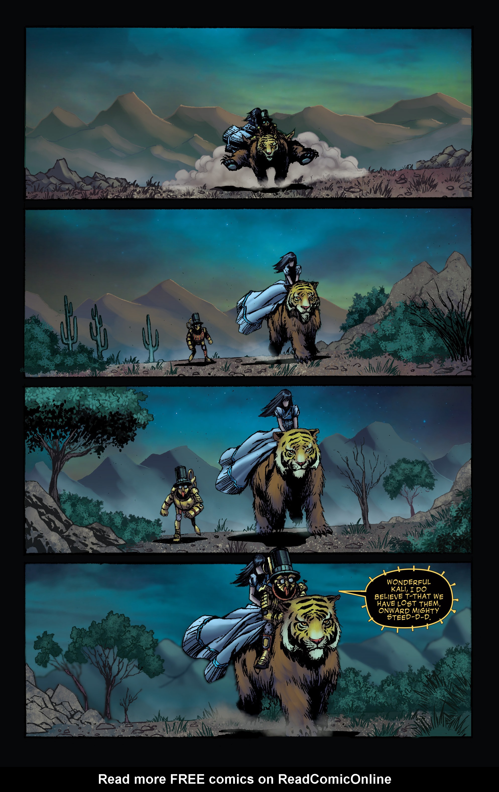 Read online Legends of Oz: Tik-Tok and the Kalidah comic -  Issue #2 - 4