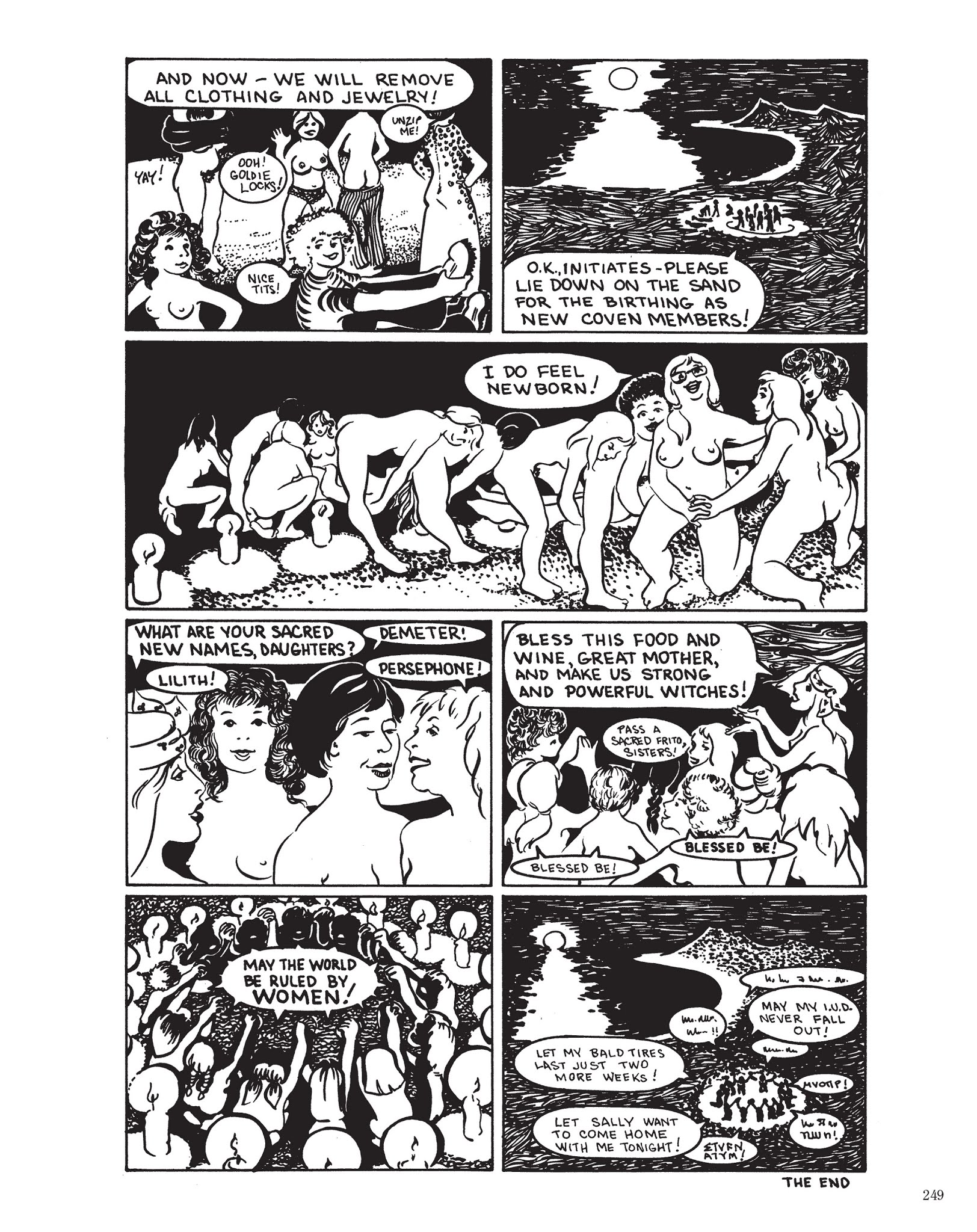 Read online The Complete Wimmen's Comix comic -  Issue # TPB 1 - 262