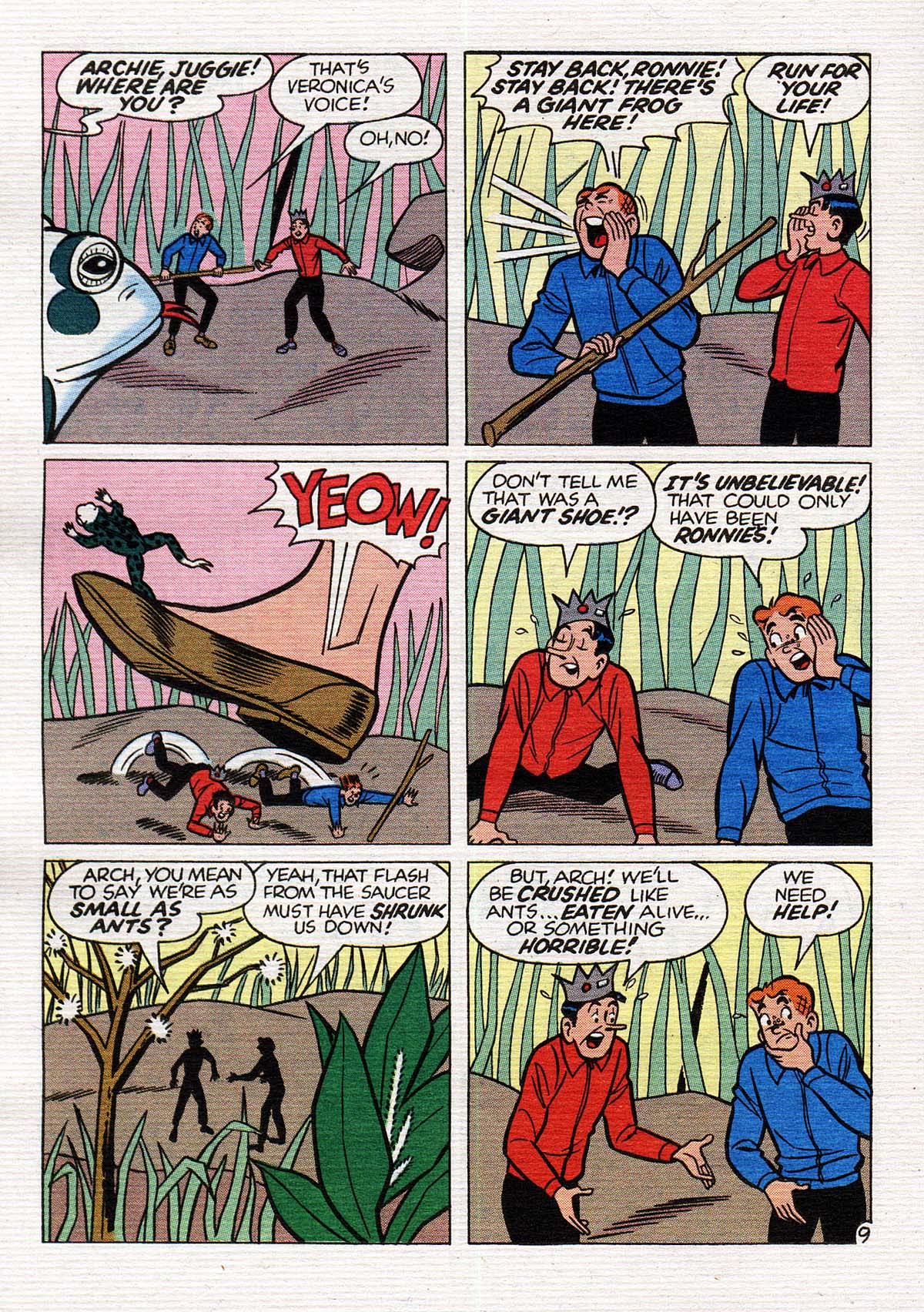 Read online Jughead's Double Digest Magazine comic -  Issue #107 - 111