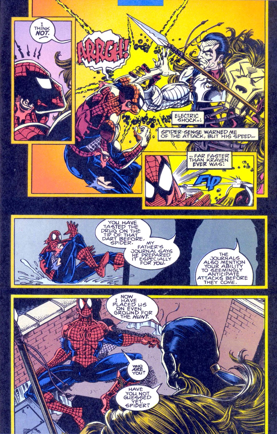 Read online Spider-Man (1990) comic -  Issue #50 - Son Of The Hunter - 22