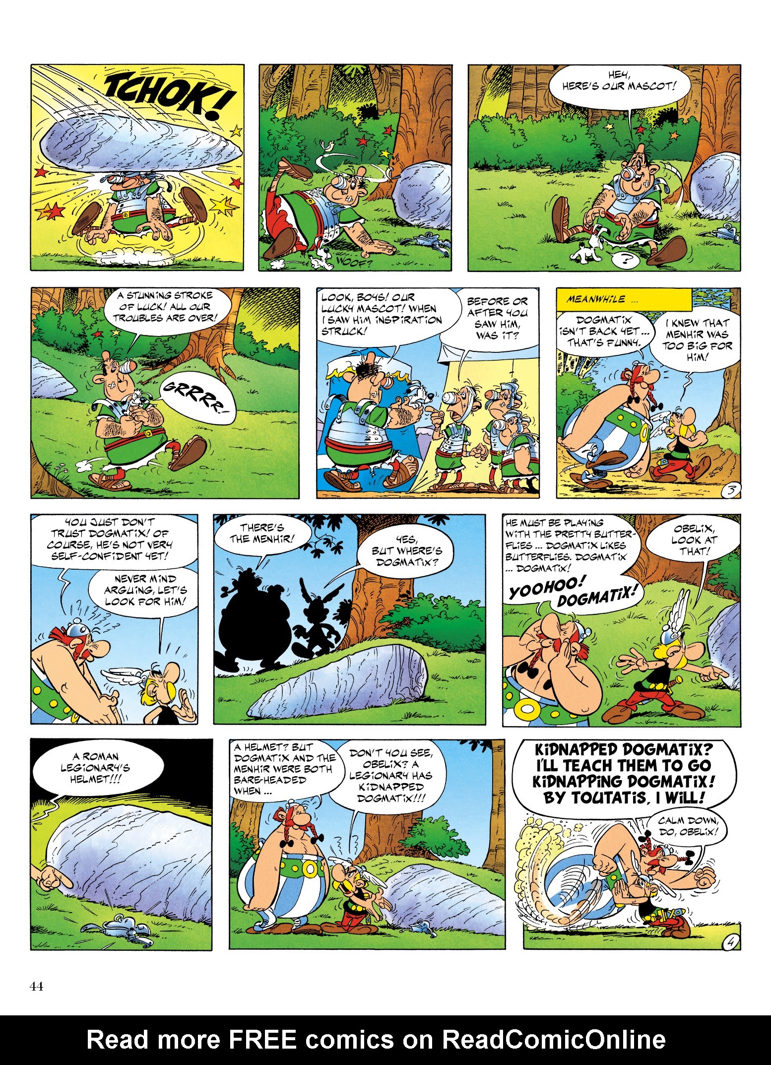 Read online Asterix comic -  Issue #32 - 45
