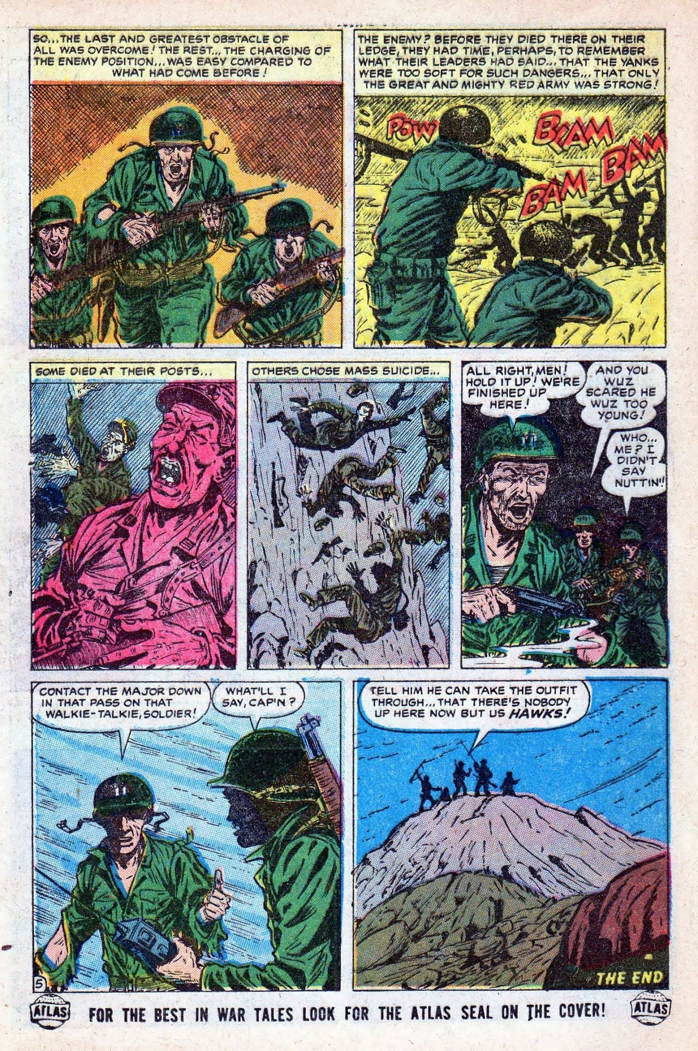 Read online Combat (1952) comic -  Issue #6 - 16