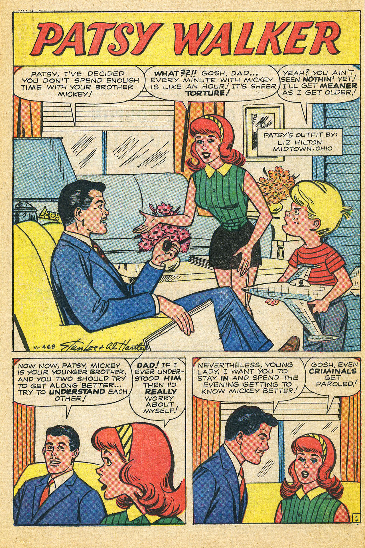 Read online Patsy Walker comic -  Issue #98 - 16