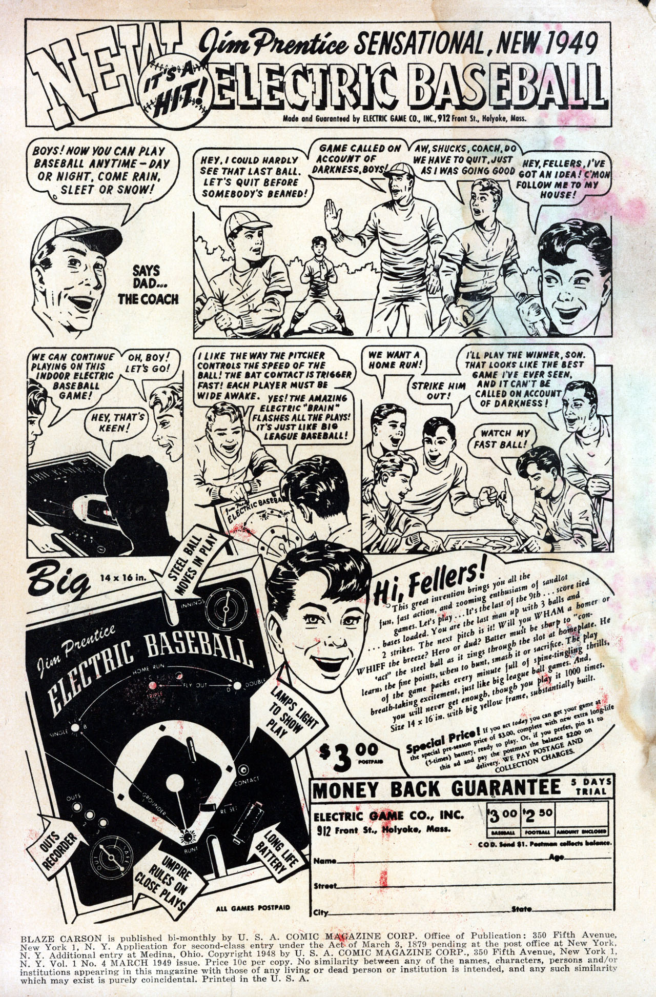 Read online Blaze Carson comic -  Issue #4 - 2