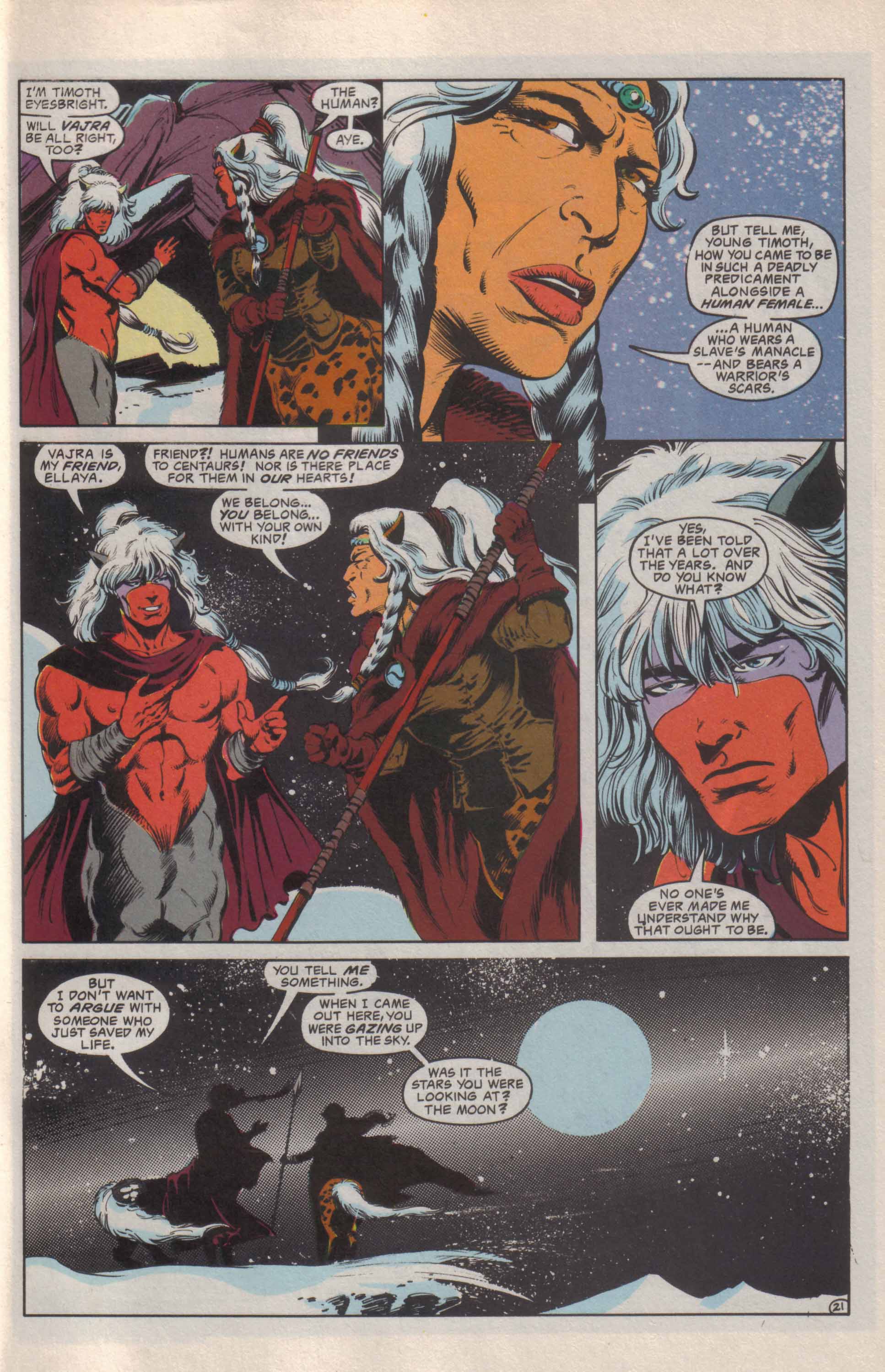 Read online Advanced Dungeons & Dragons comic -  Issue #24 - 22