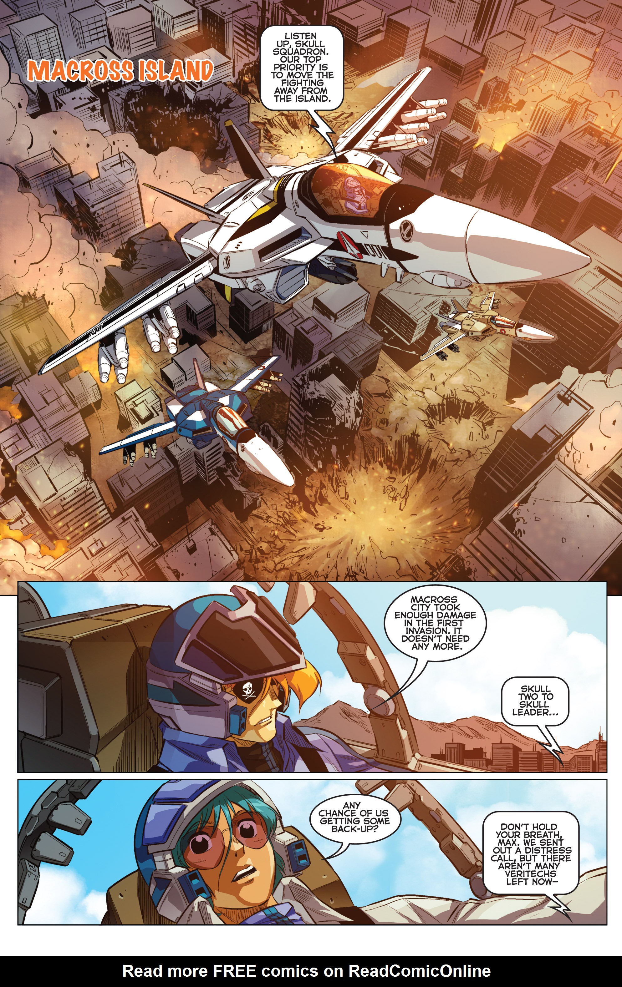 Read online Robotech/Voltron comic -  Issue #3 - 17