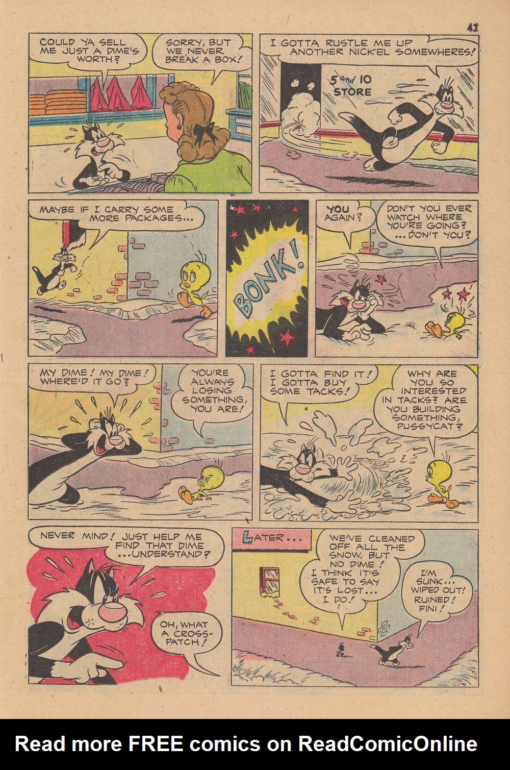 Read online Bugs Bunny's Christmas Funnies comic -  Issue # TPB 2 - 43