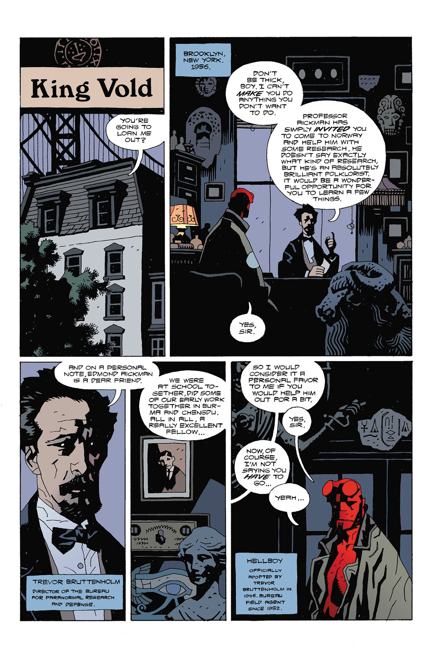 Read online Hellboy: The Right Hand of Doom comic -  Issue # TPB - 18