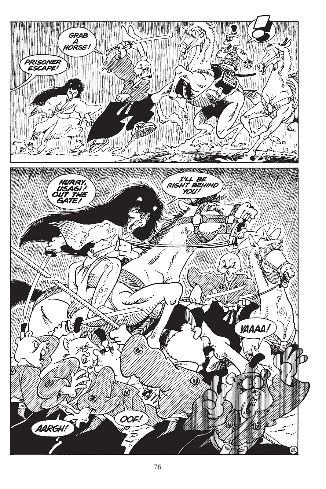 Usagi Yojimbo (1987) issue TPB 4 - Page 76