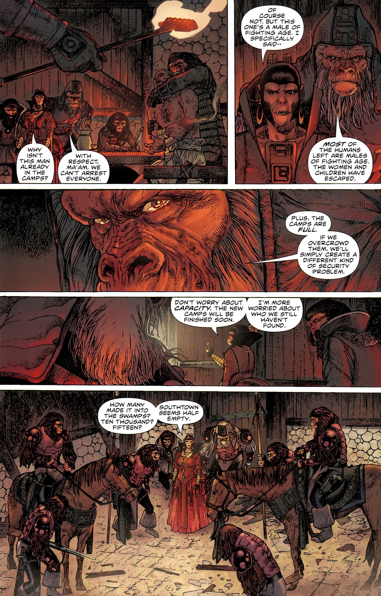Read online Planet of the Apes (2011) comic -  Issue #9 - 11