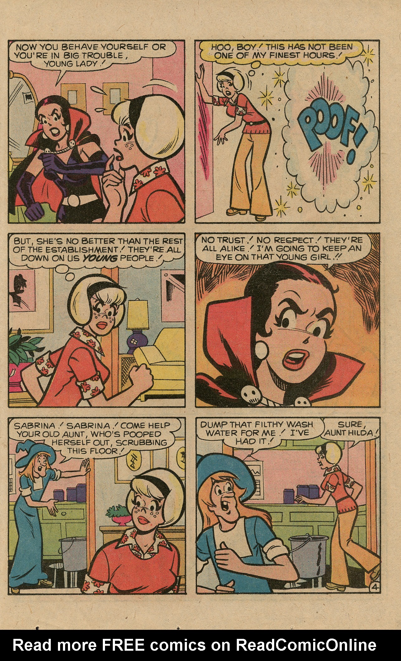 Read online Archie's TV Laugh-Out comic -  Issue #50 - 23