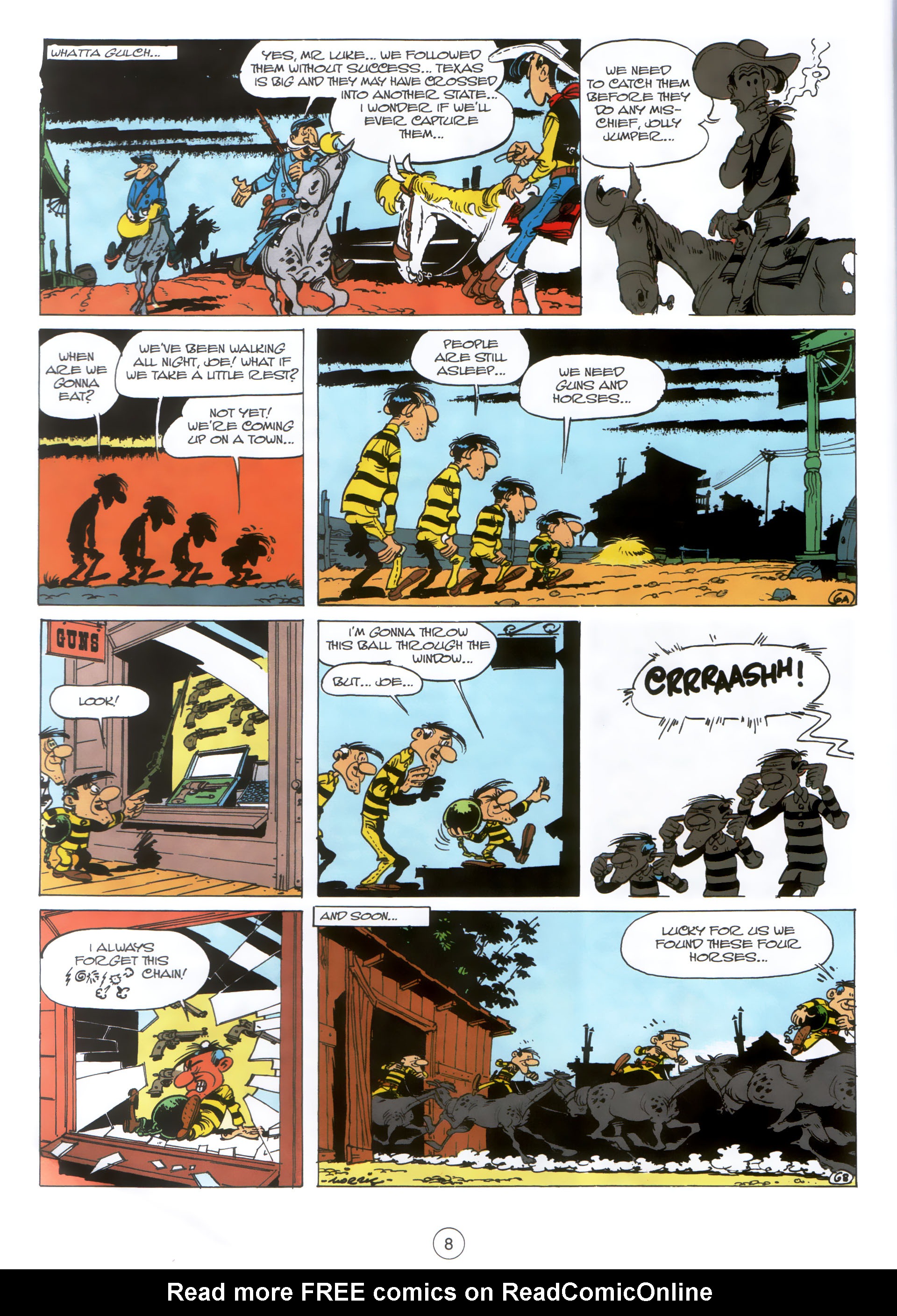 Read online A Lucky Luke Adventure comic -  Issue #30 - 7