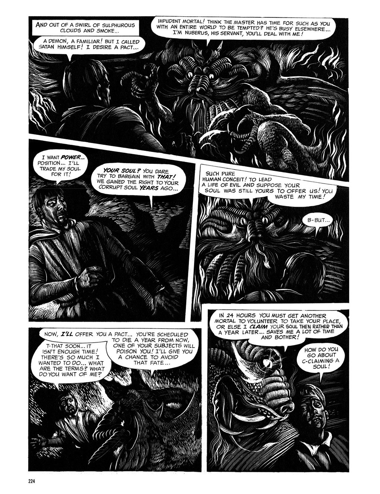 Read online Eerie Archives comic -  Issue # TPB 4 - 224