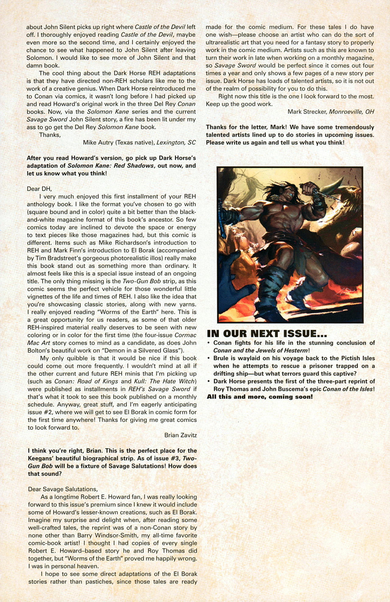 Read online Robert E. Howard's Savage Sword comic -  Issue #2 - 76