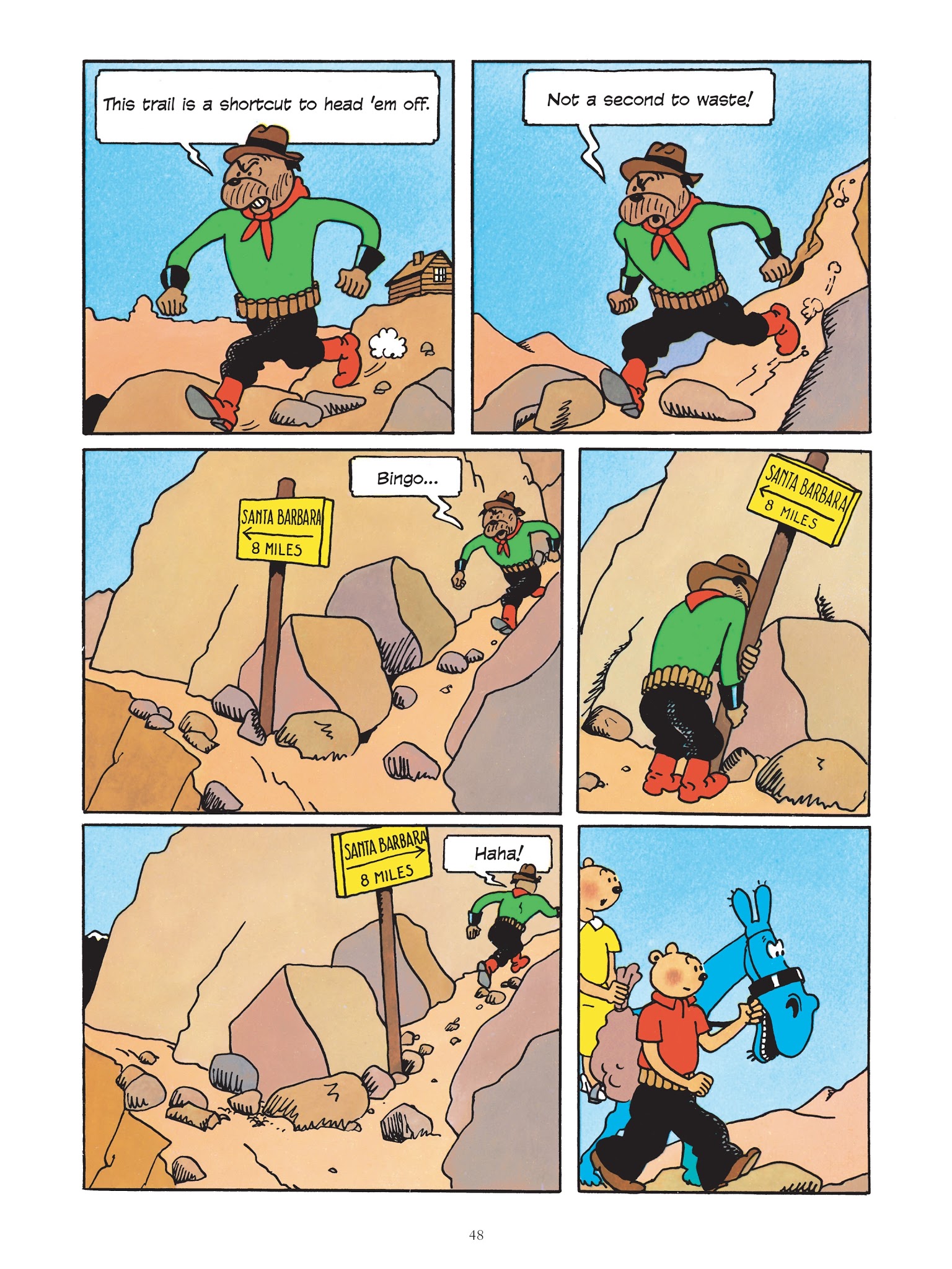 Read online Peppy in the Wild West comic -  Issue # TPB - 49