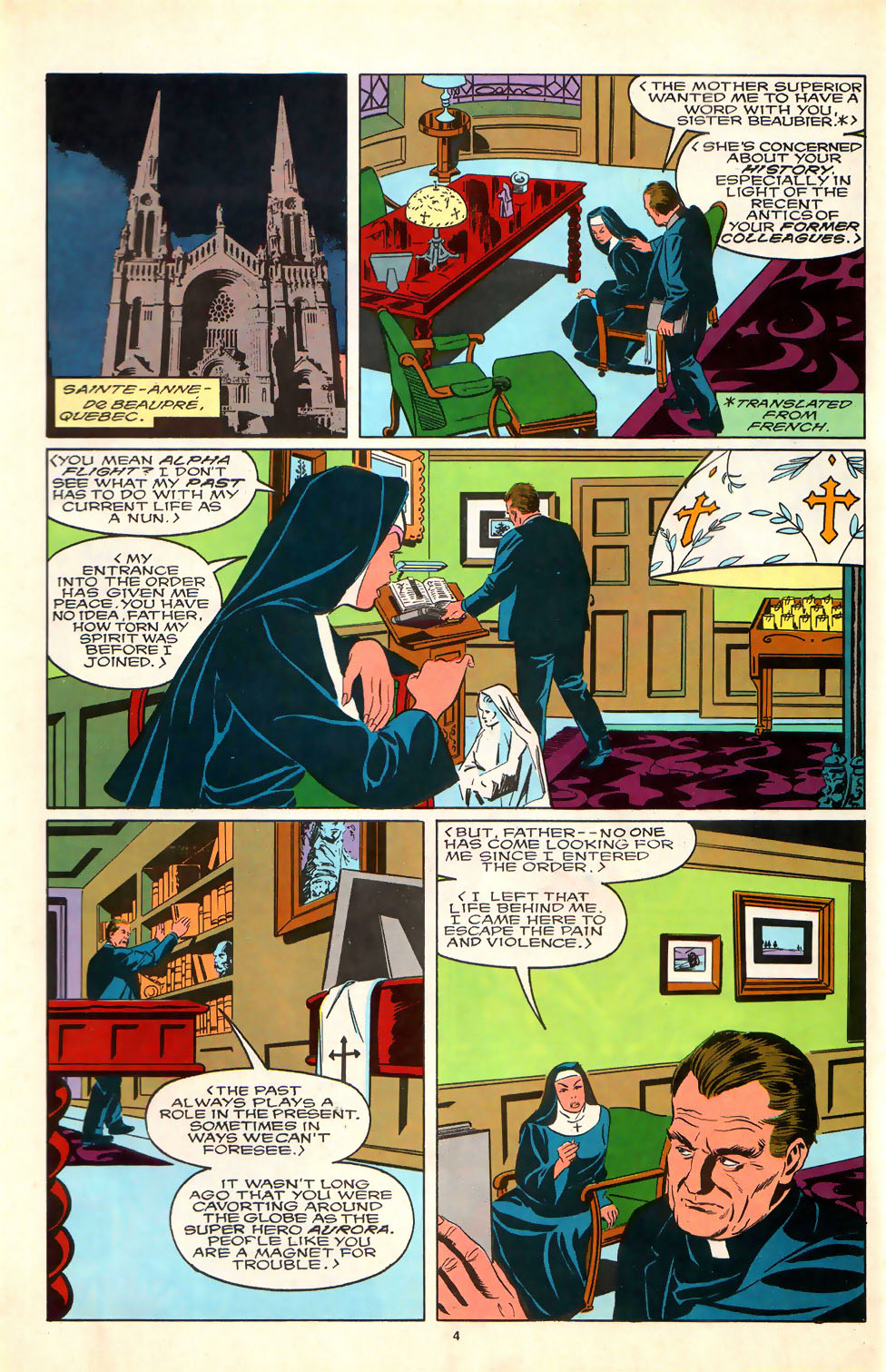 Read online Alpha Flight (1983) comic -  Issue #81 - 5