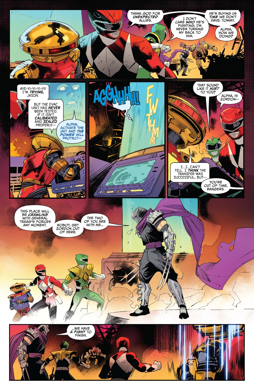 Mighty Morphin Power Rangers/ Teenage Mutant Ninja Turtles II issue 3 - Page 4