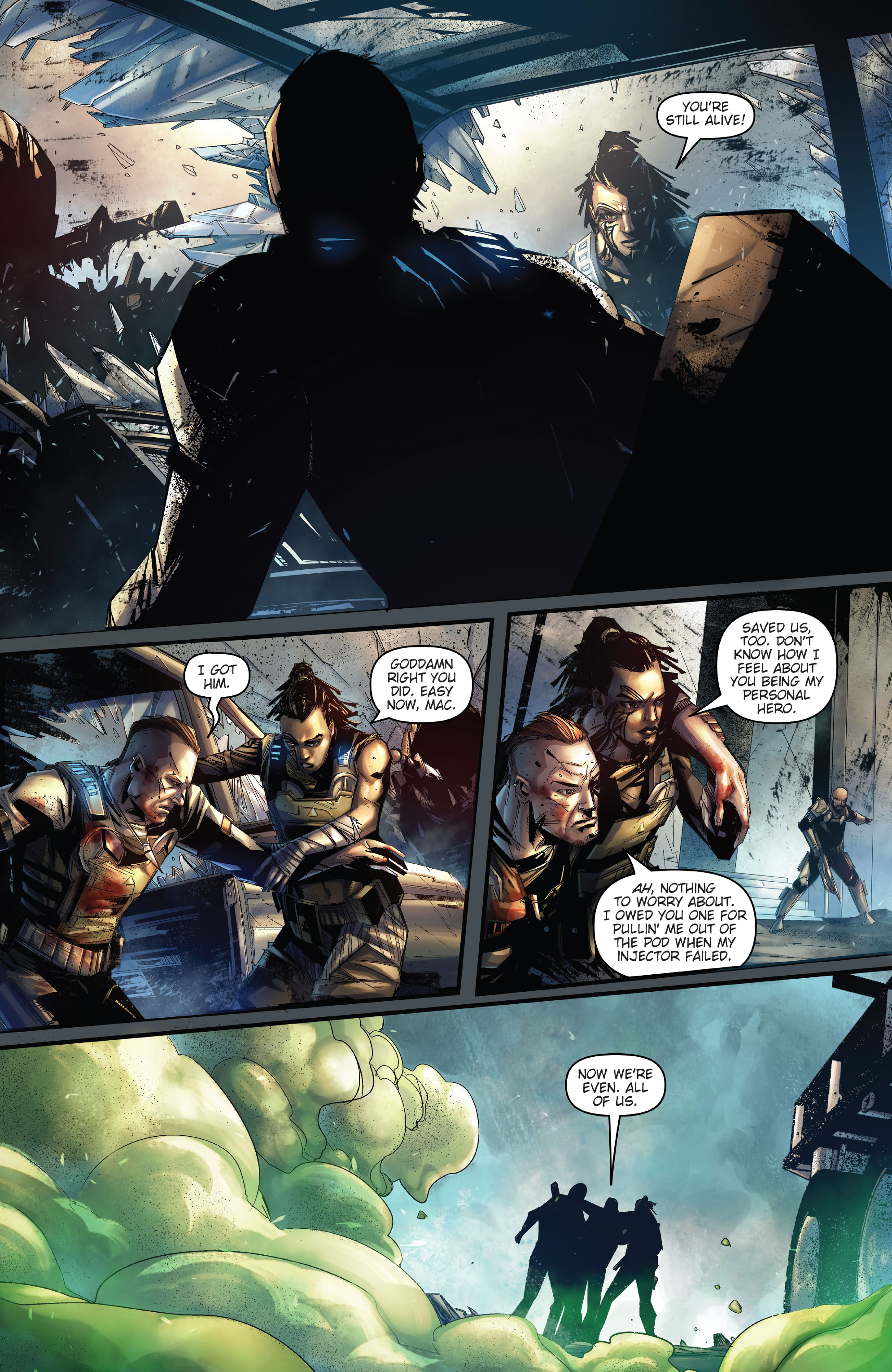 Read online Gears of War: Hivebusters comic -  Issue #5 - 12