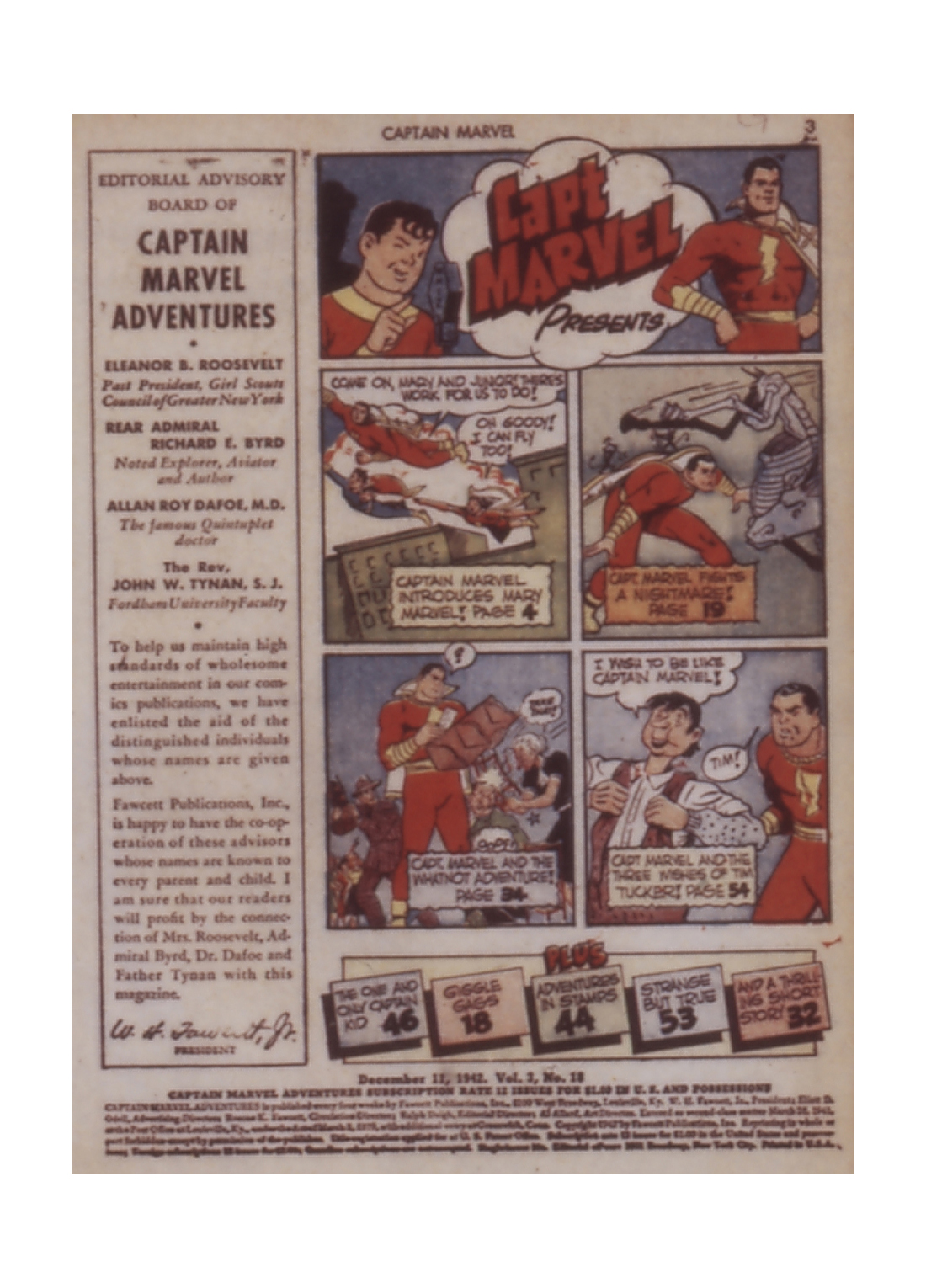 Read online Captain Marvel Adventures comic -  Issue #18 - 3