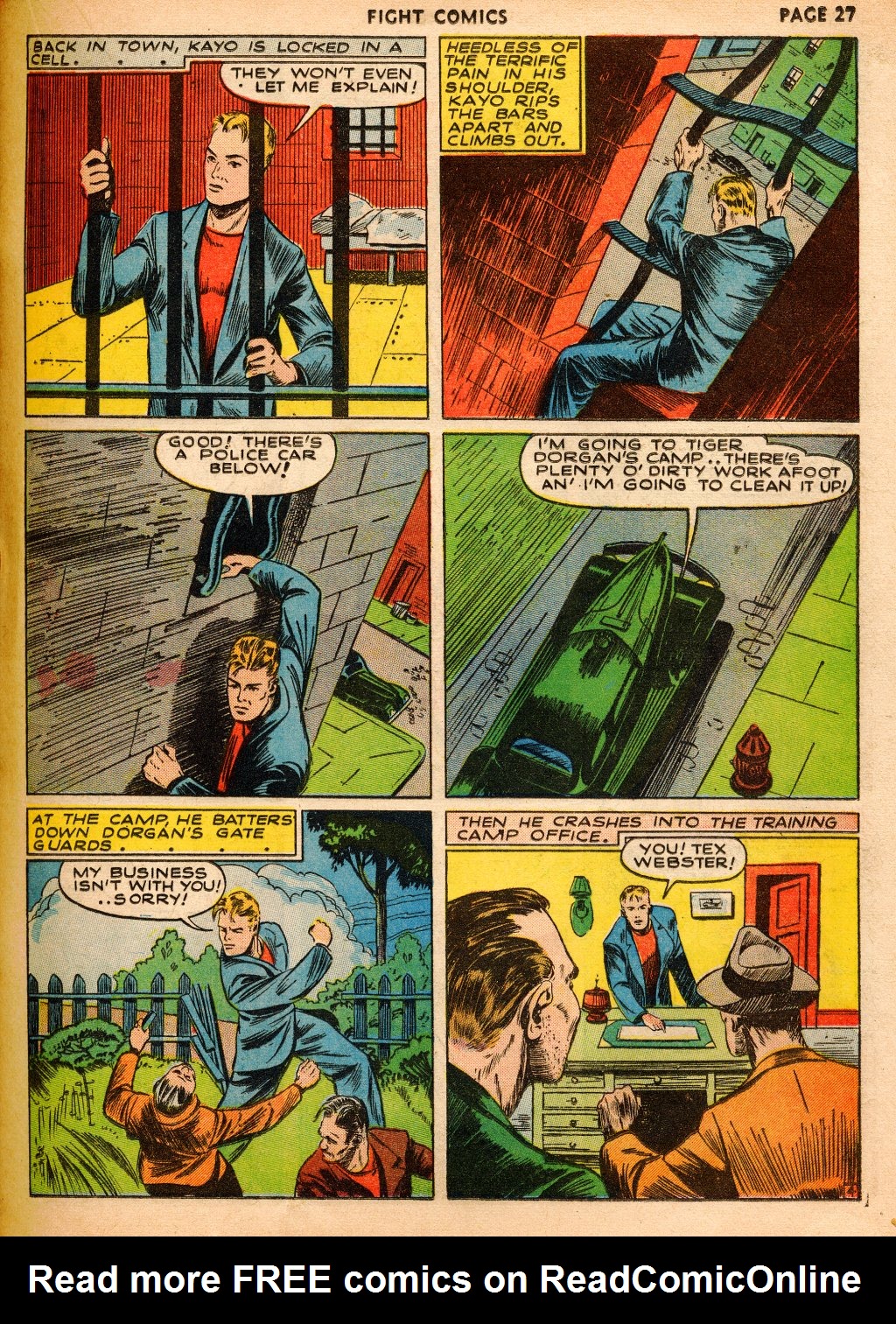 Read online Fight Comics comic -  Issue #15 - 28